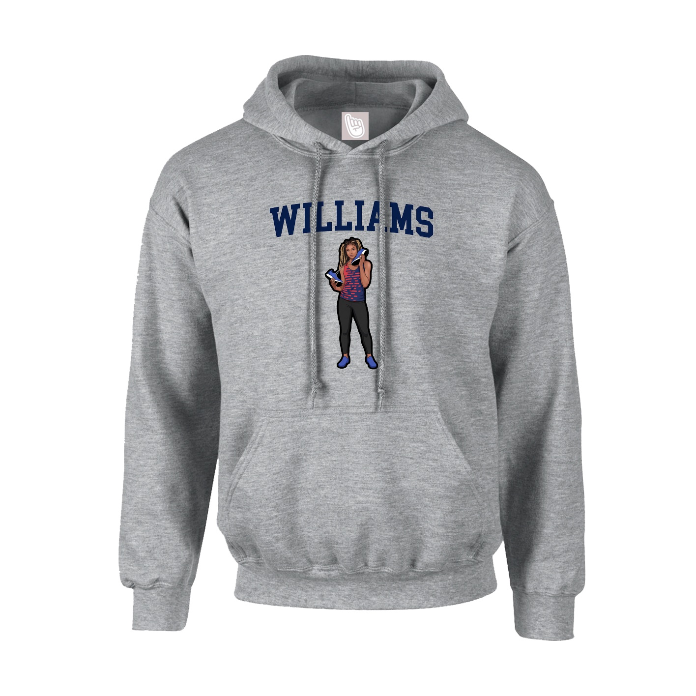 Hoodie — Shirsey in Grey