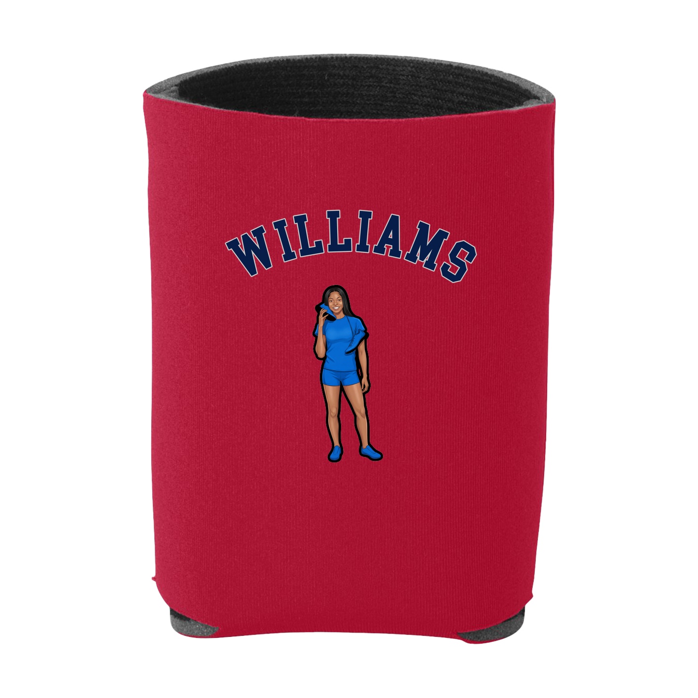 Can Holder — Shirsey Arch in Red