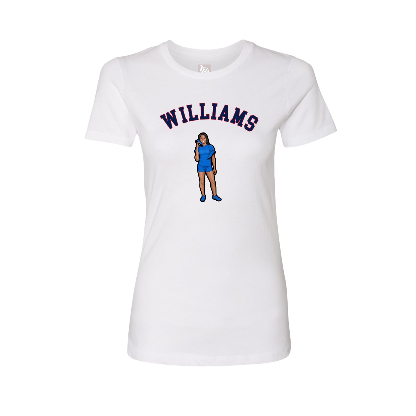 Womens Tee — Shirsey Arch in White