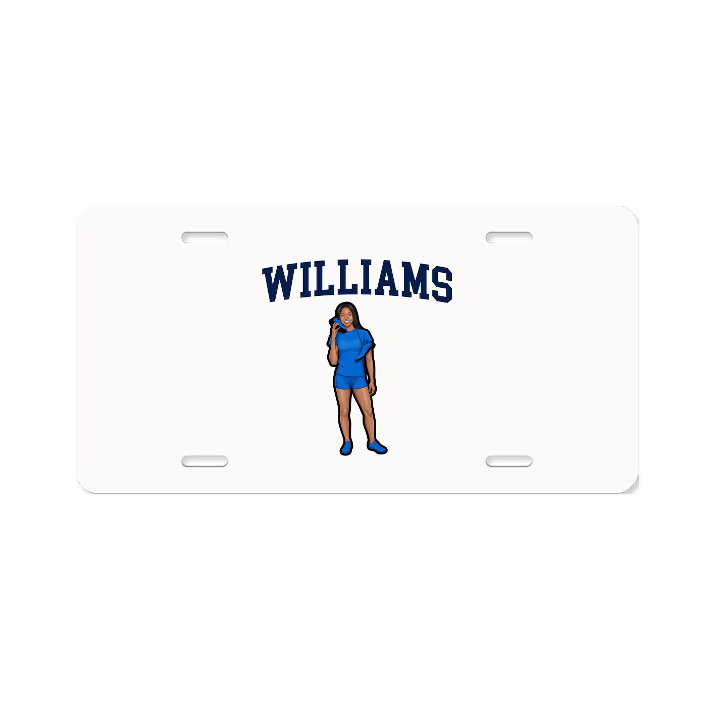 License Plate — Shirsey in Classic
