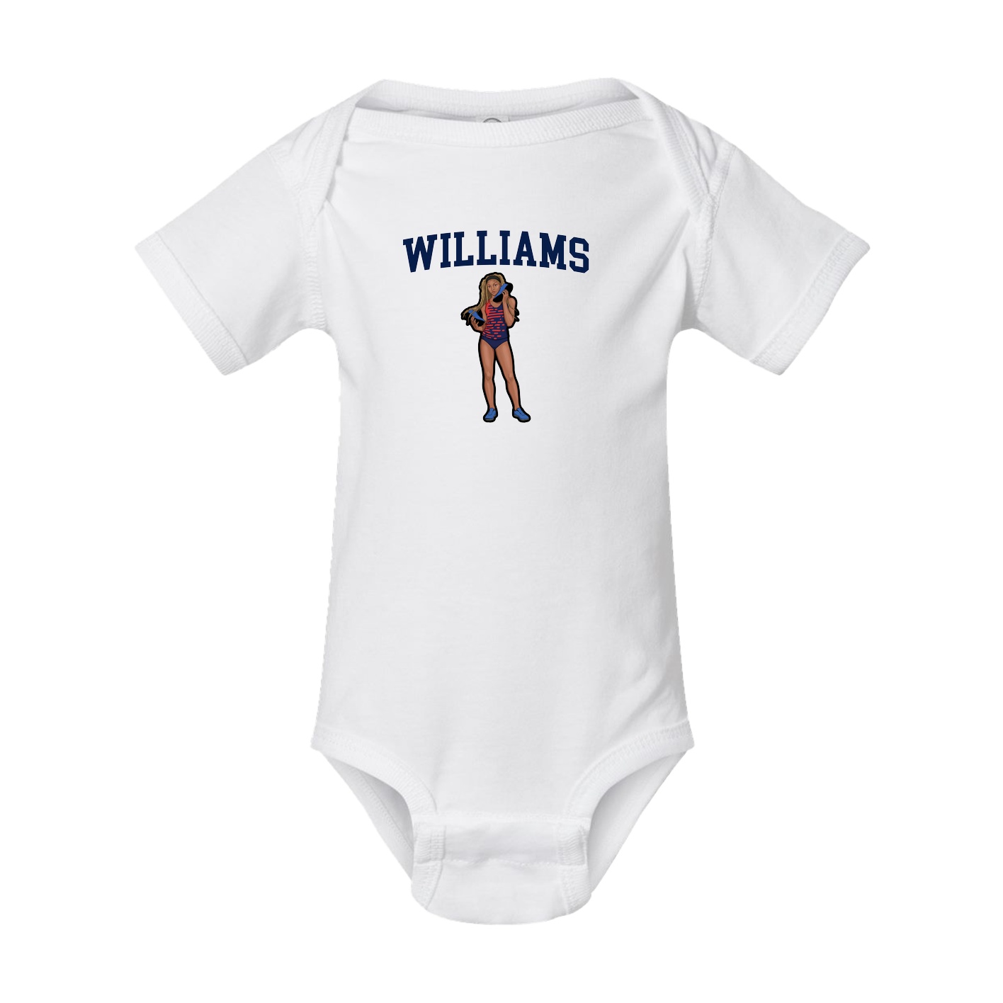 Baby Onesie — Shirsey in White