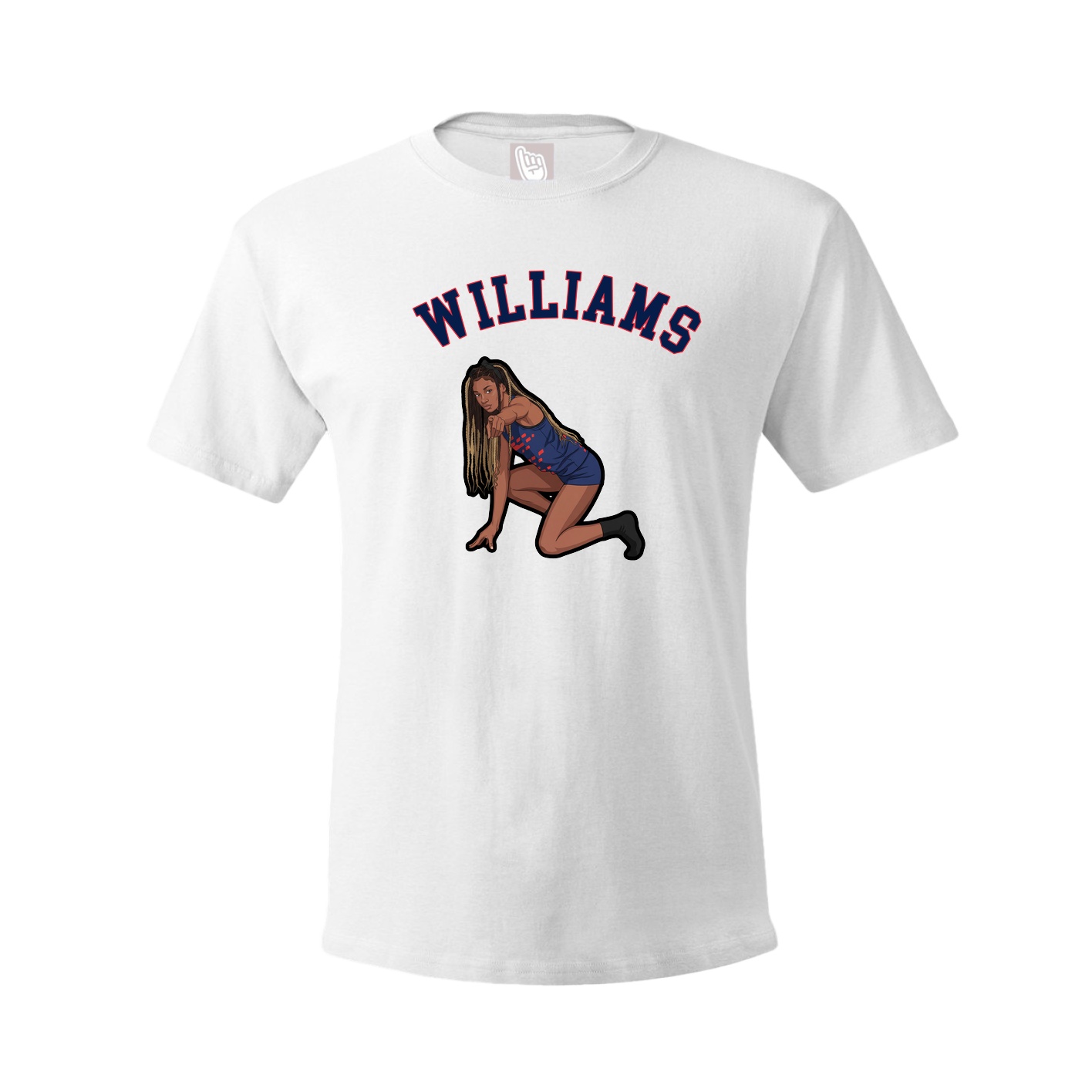 Youth Tee — Shirsey Arch in White