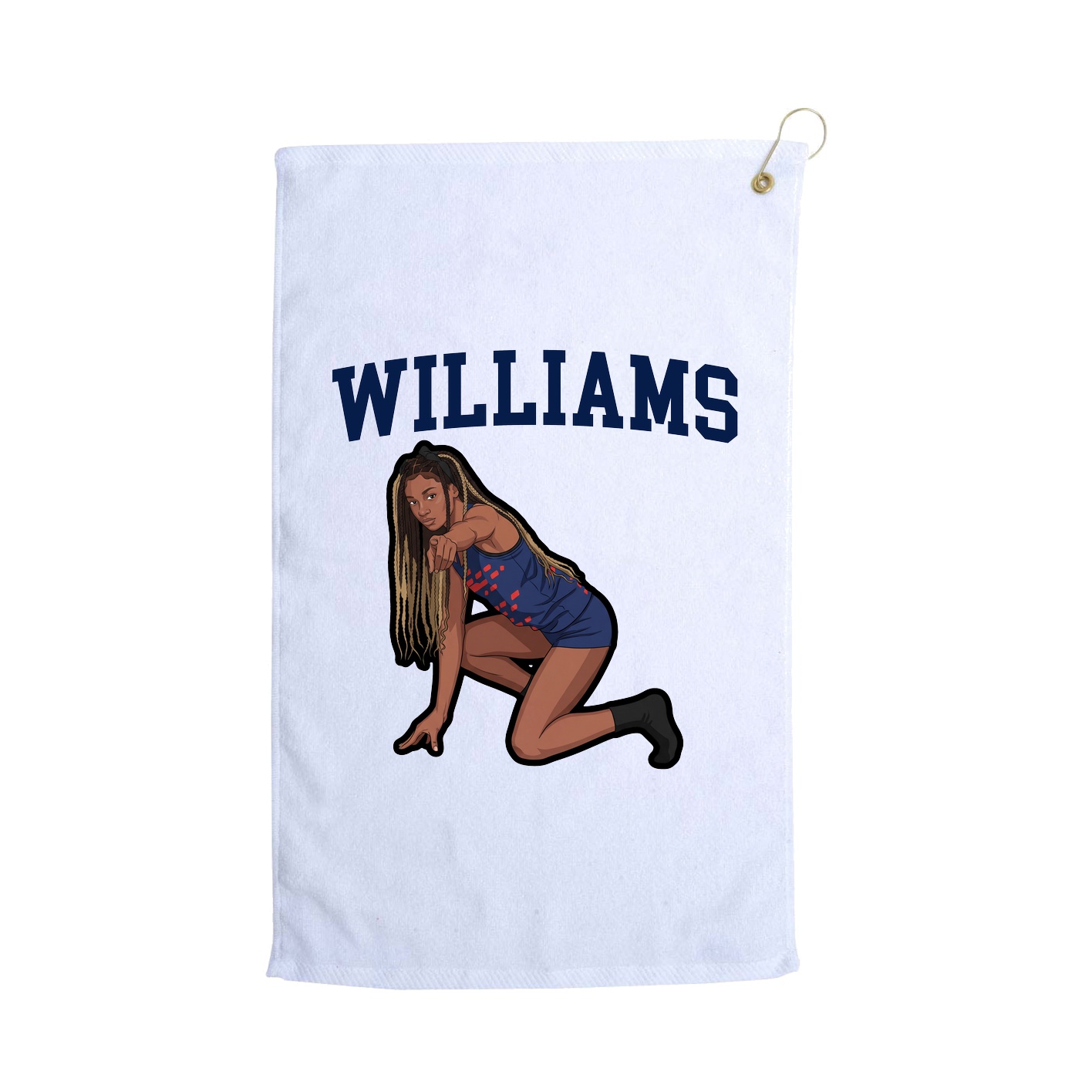 Golf Towel — Shirsey in White