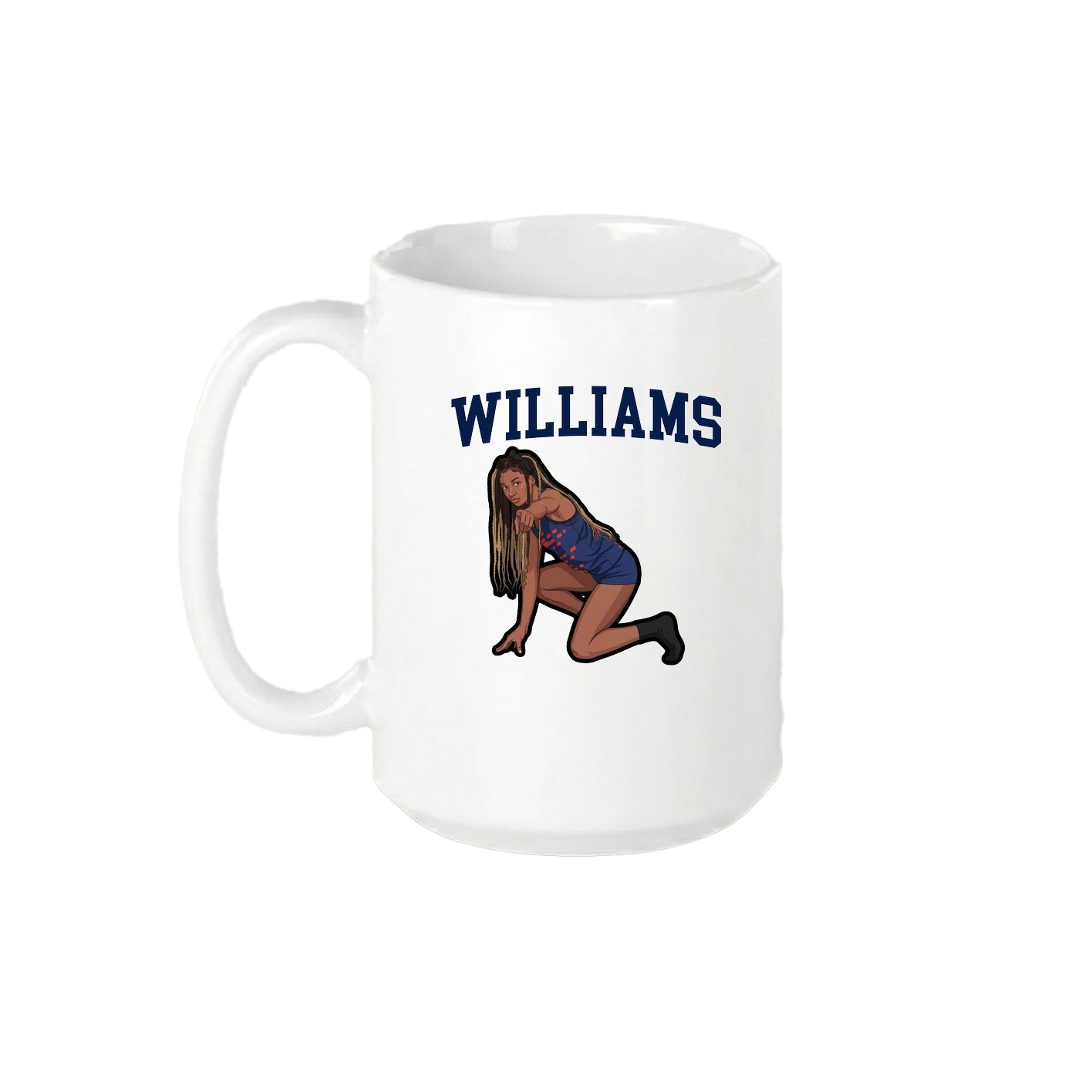 15oz Coffee Mug — Shirsey in White