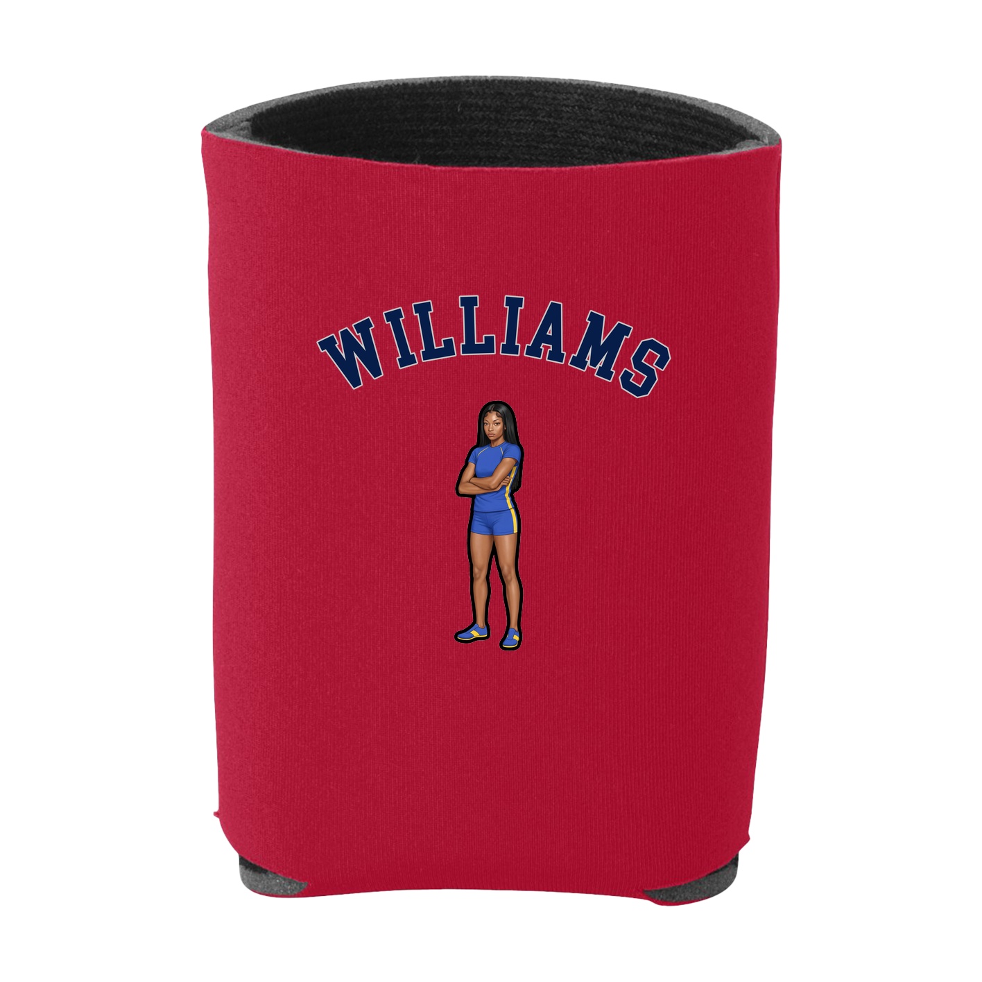 Can Holder — Shirsey Arch in Red