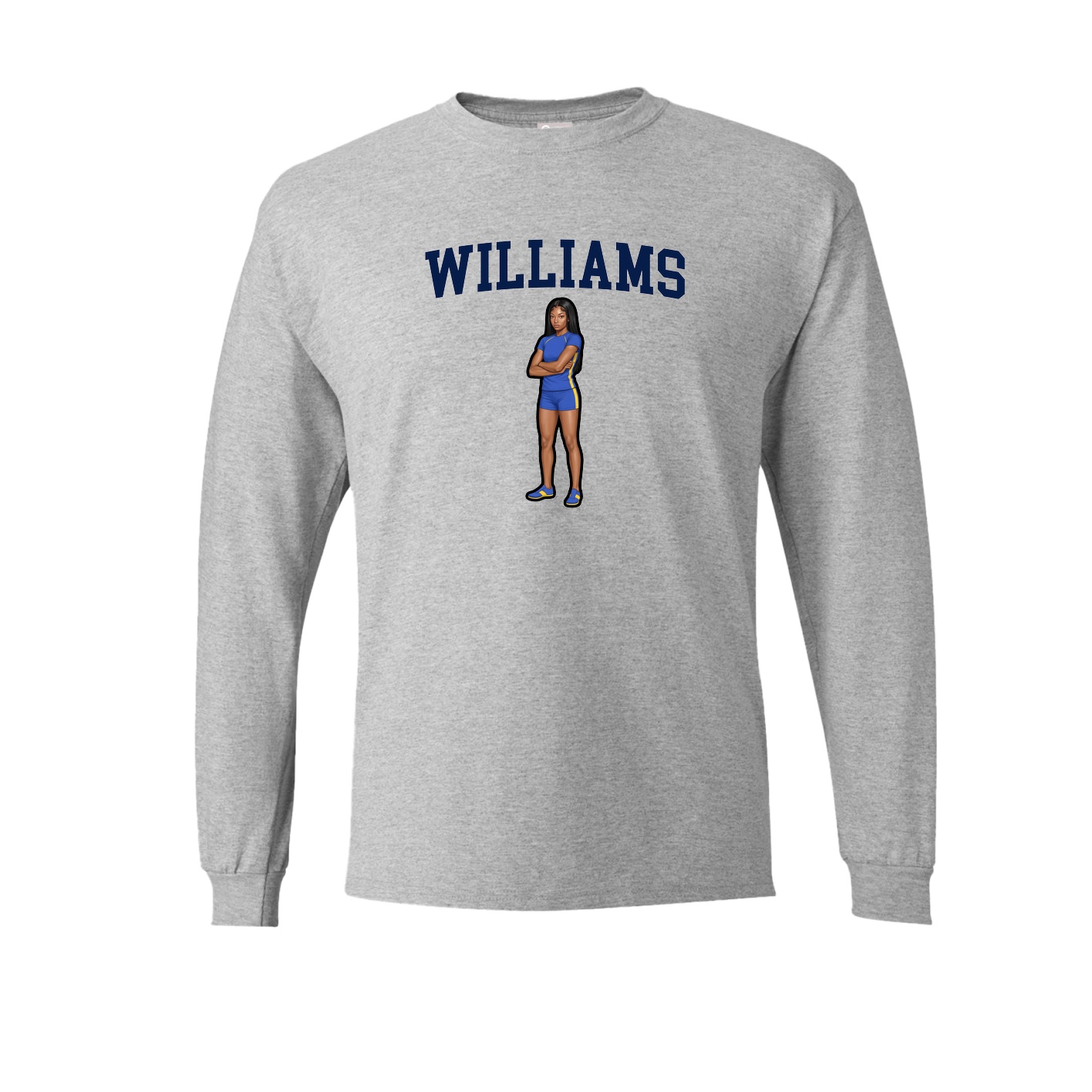 Long Sleeve Tee — Shirsey in Grey