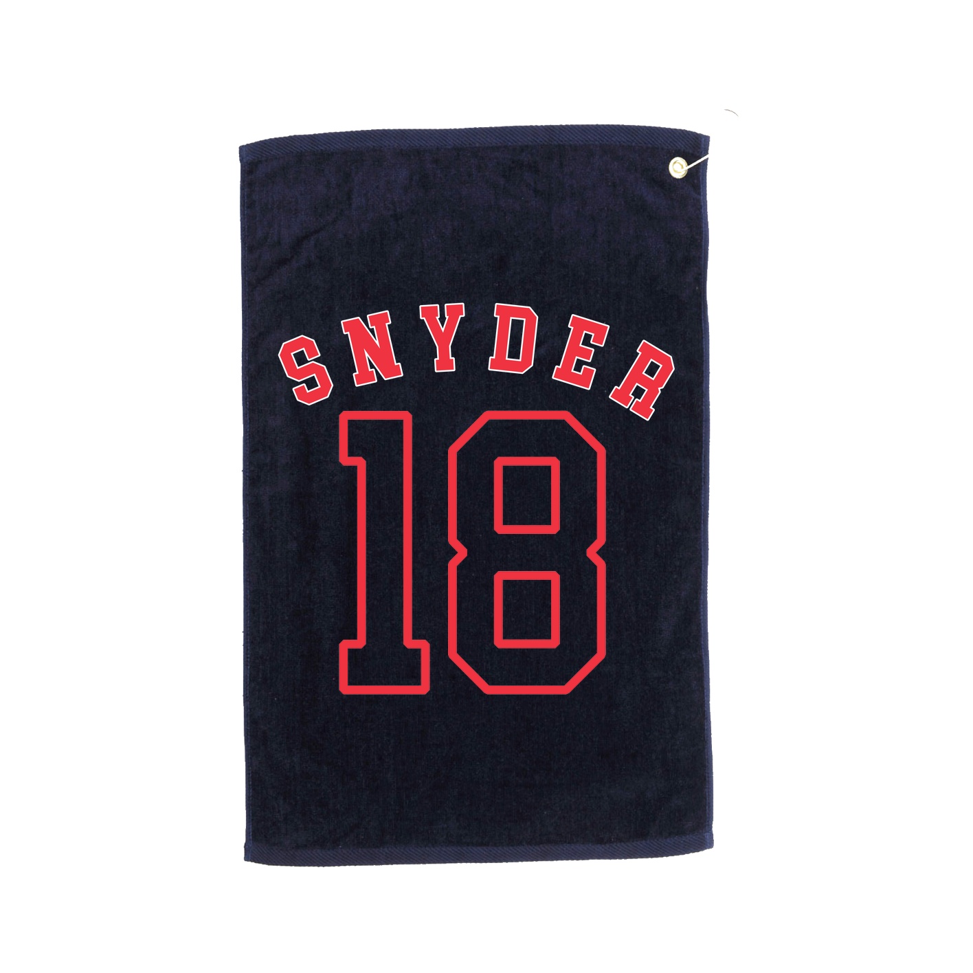 Golf Towel — Shirsey Arch in Navy