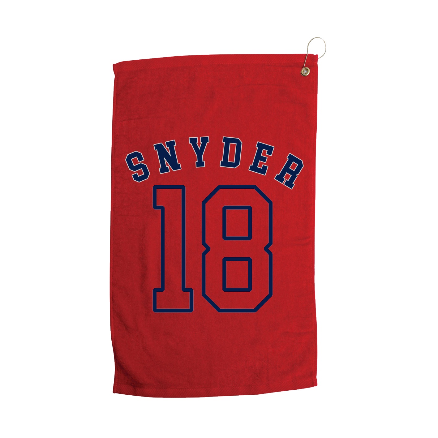 Golf Towel — Shirsey Arch in Red