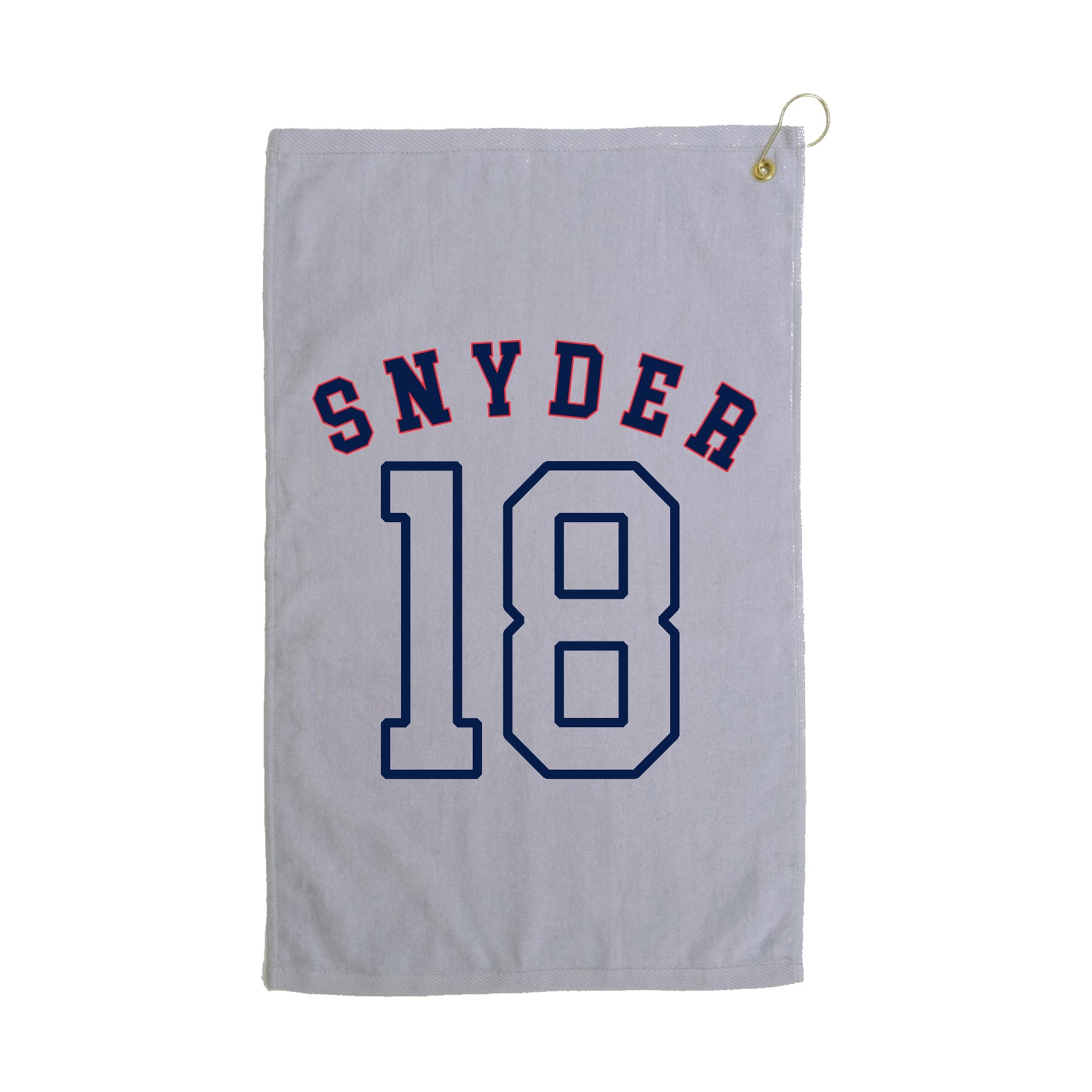 Golf Towel — Shirsey Arch in Grey