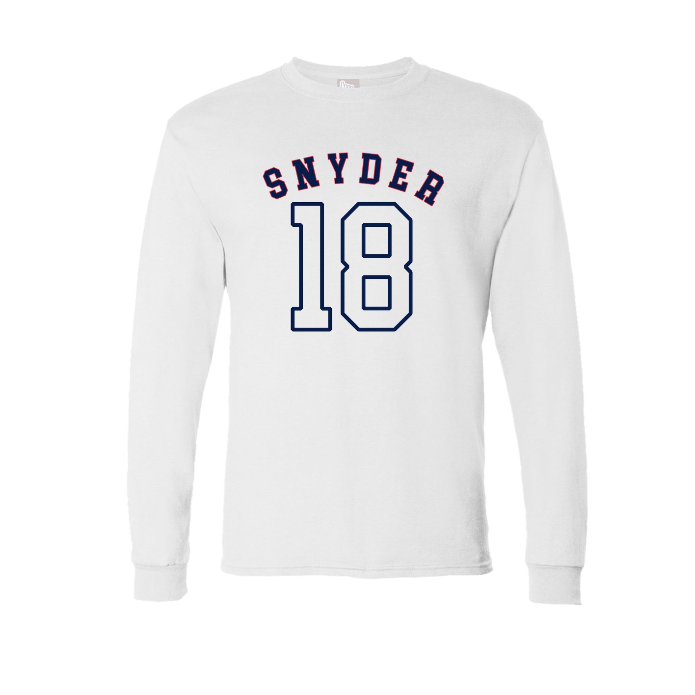 Long Sleeve Tee — Shirsey Arch in White