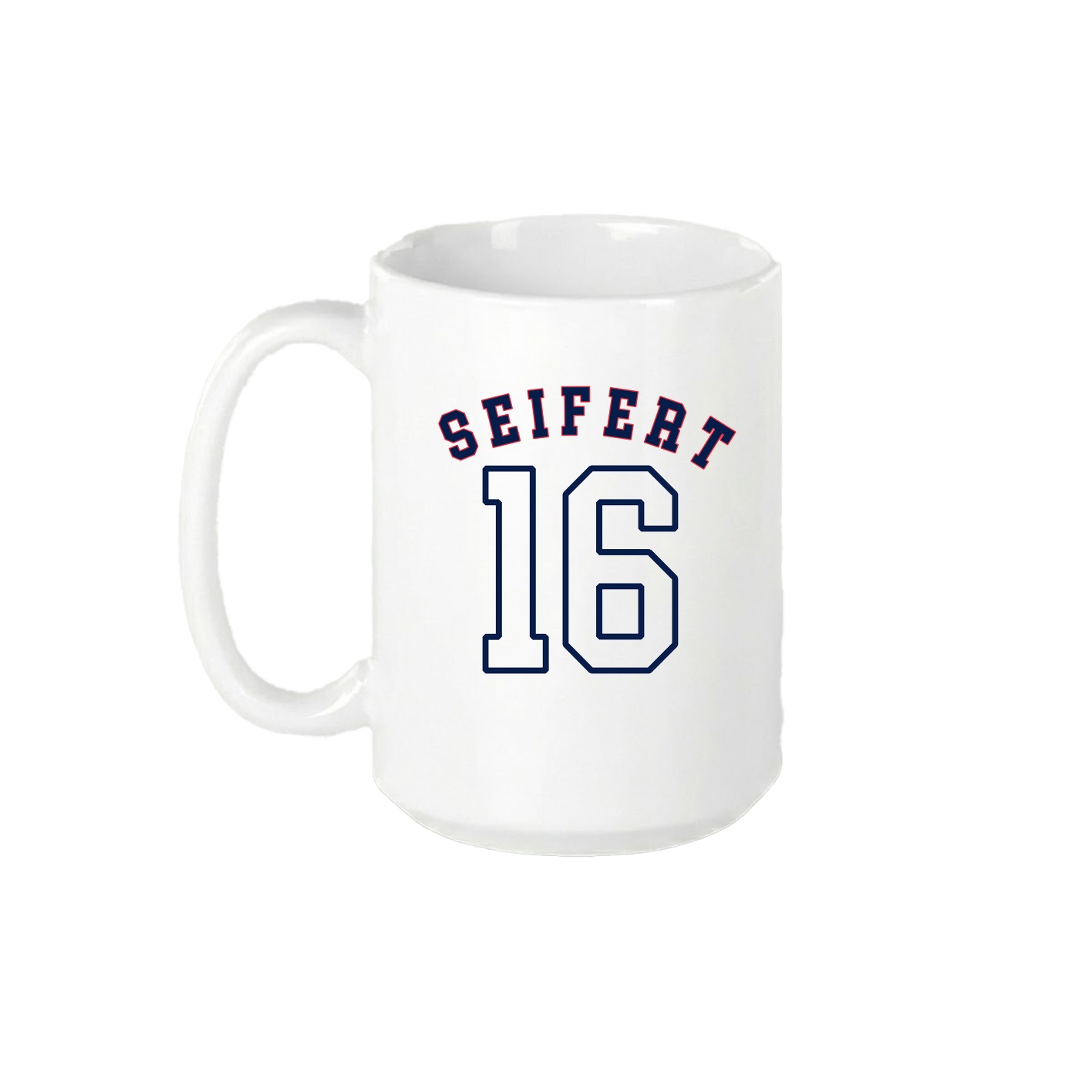 15oz Coffee Mug — Shirsey Arch in White