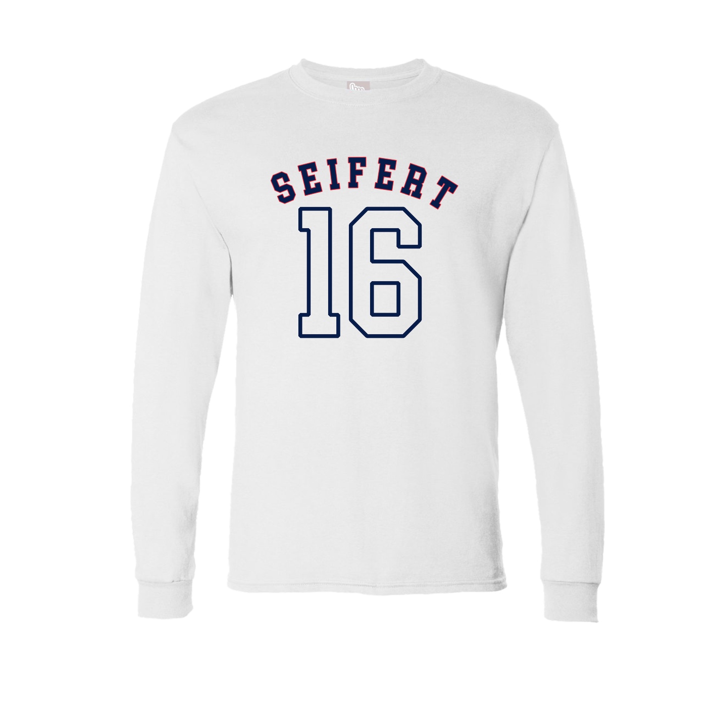 Long Sleeve Tee — Shirsey Arch in White