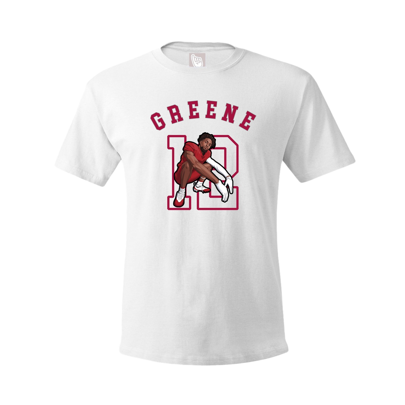 Tee — Shirsey Arch in White