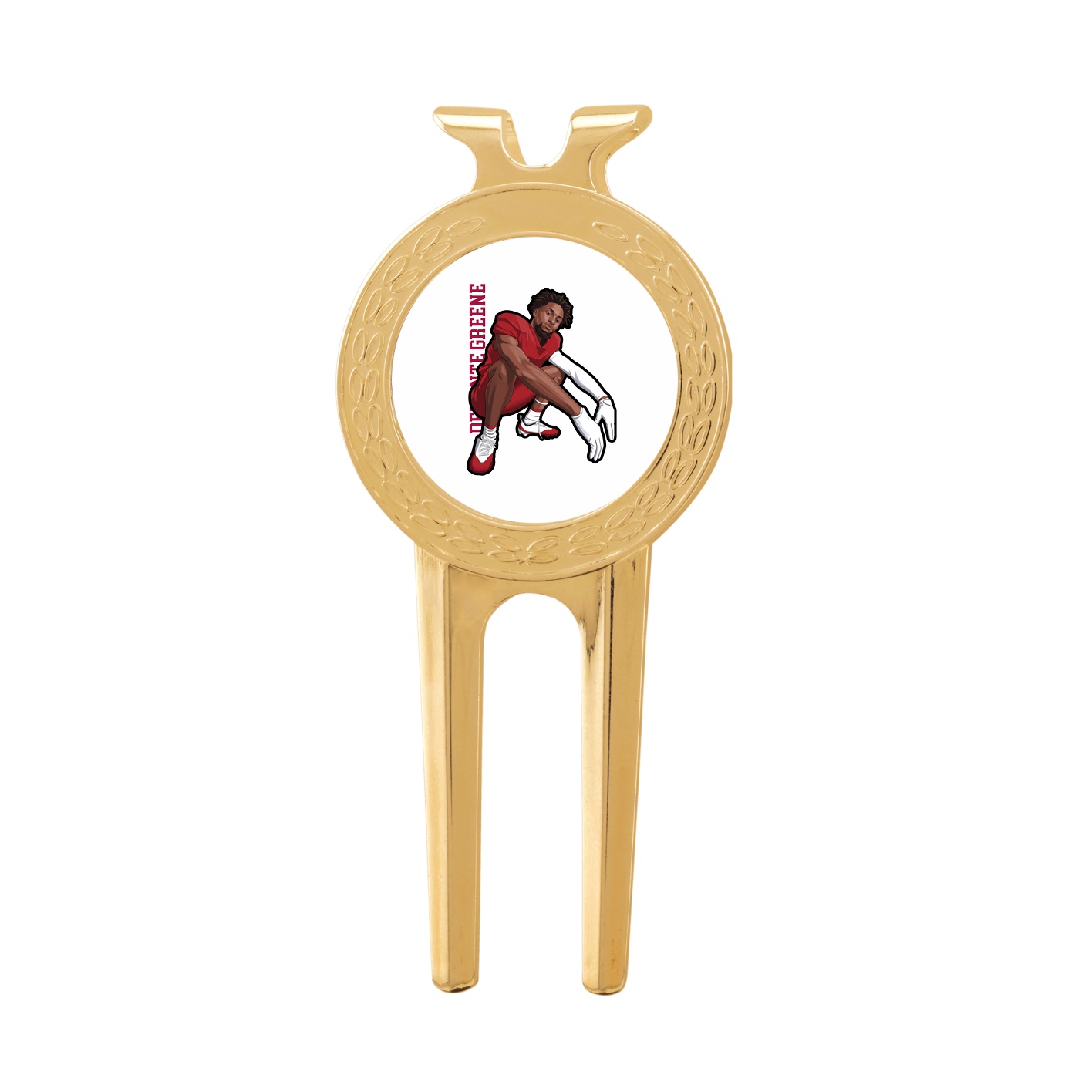 Divot Tool with Ball Marker — Name Vertical in Classic