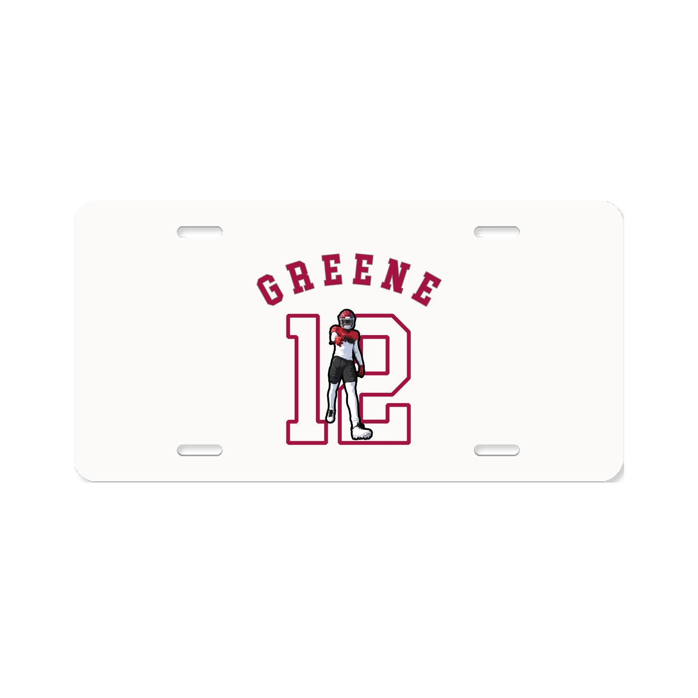 License Plate — Shirsey Arch in Classic