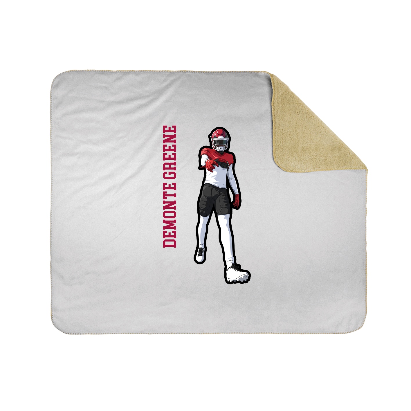 50x60 Sherpa Lined Throw Blanket