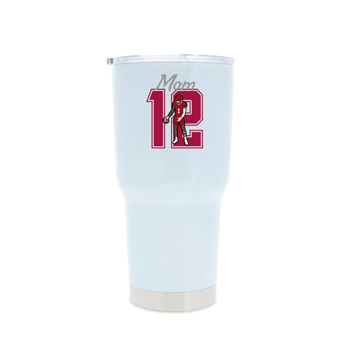 30oz Stainless Steel Tumbler — Mothers Day Shirsey in White