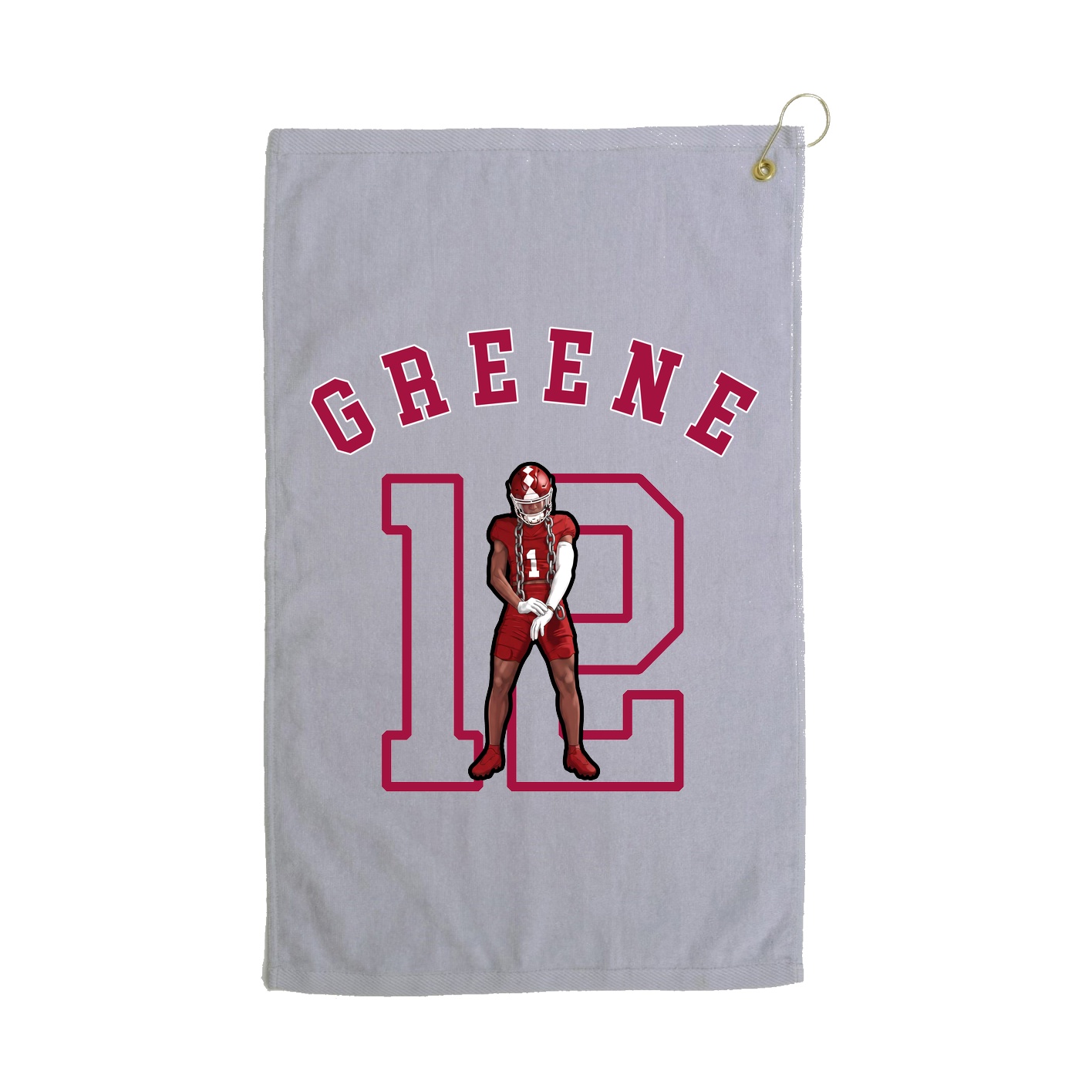 Golf Towel — Shirsey Arch in Grey