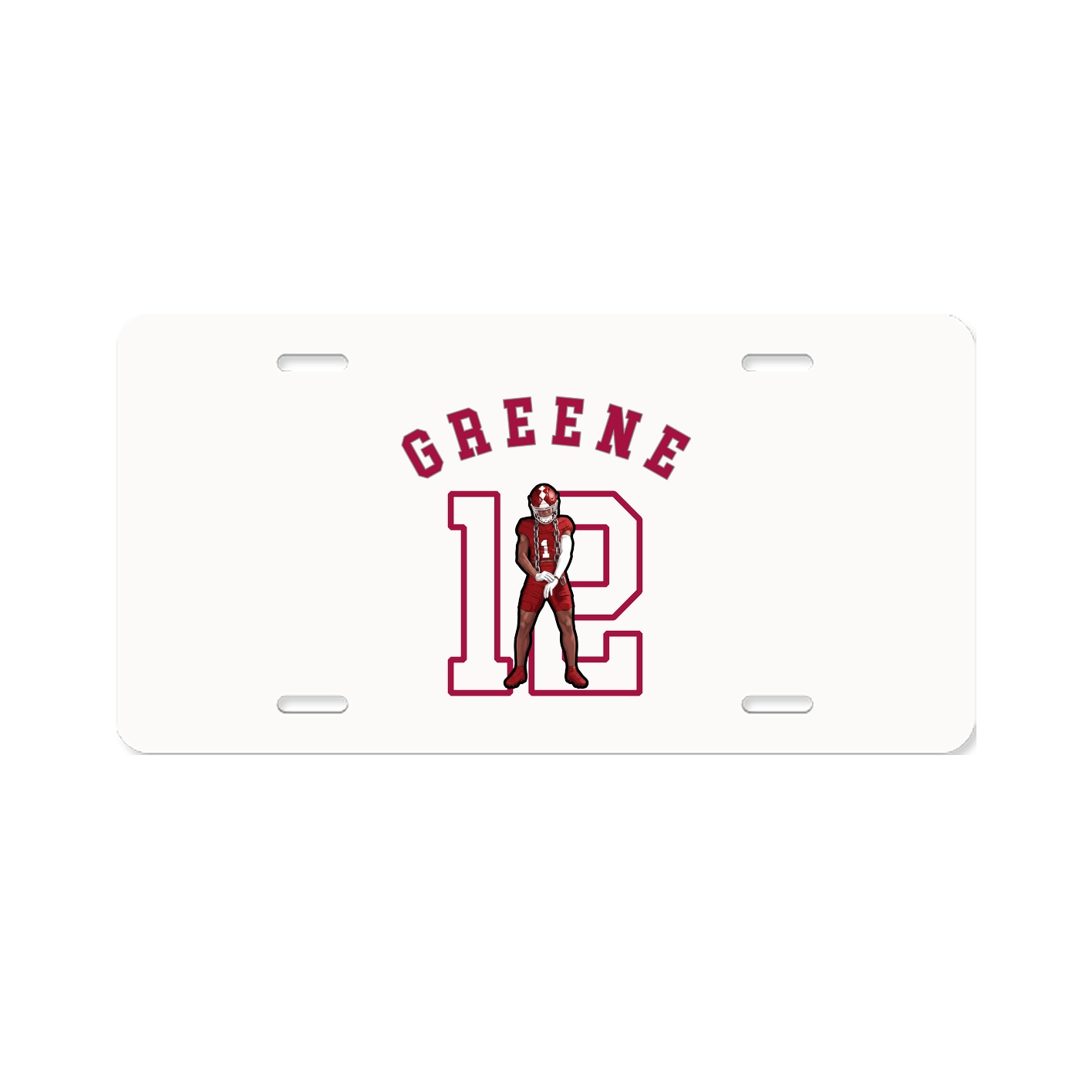 License Plate — Shirsey Arch in Classic
