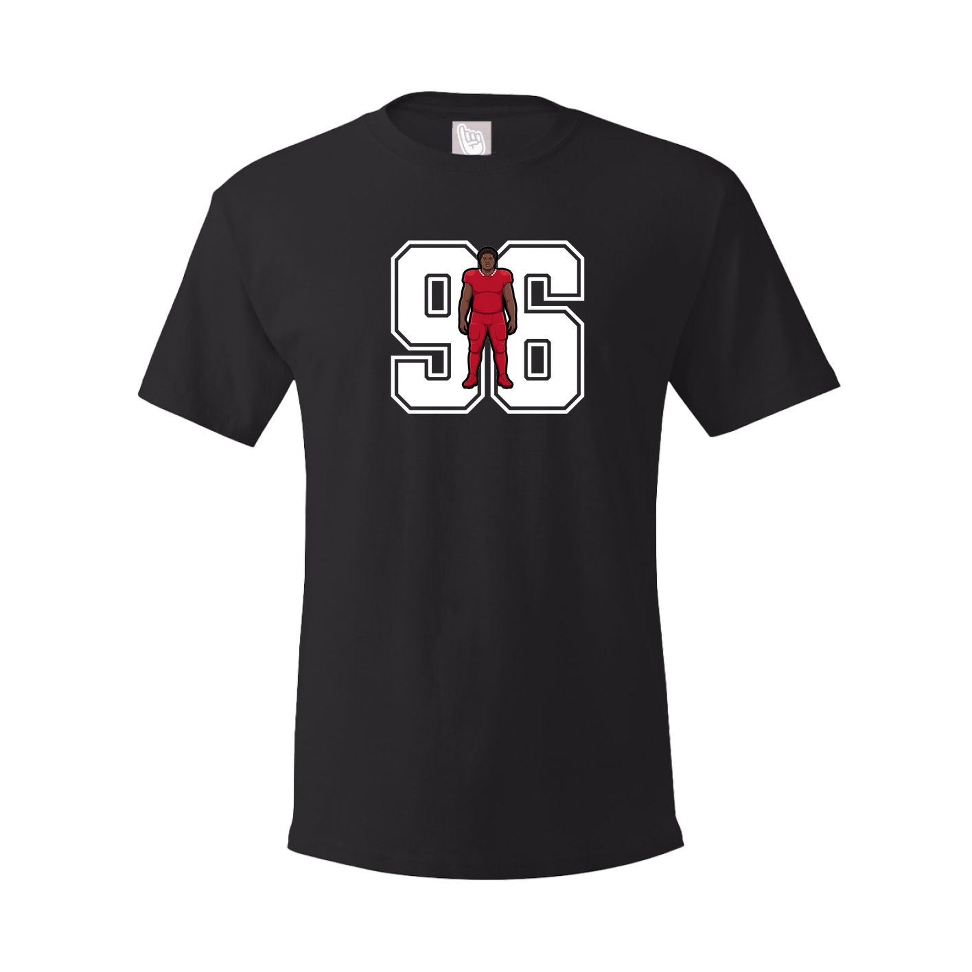 Youth Tee — Number in Black