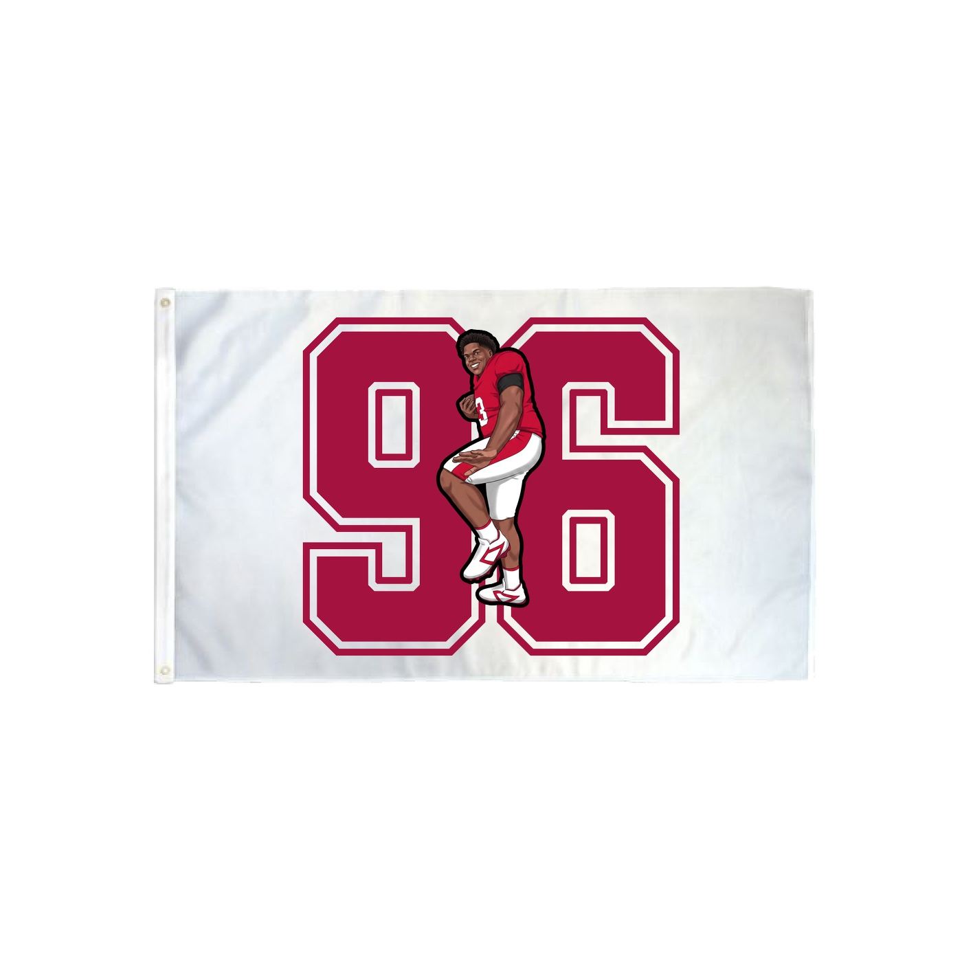 3x5 Flag — Number in Classic