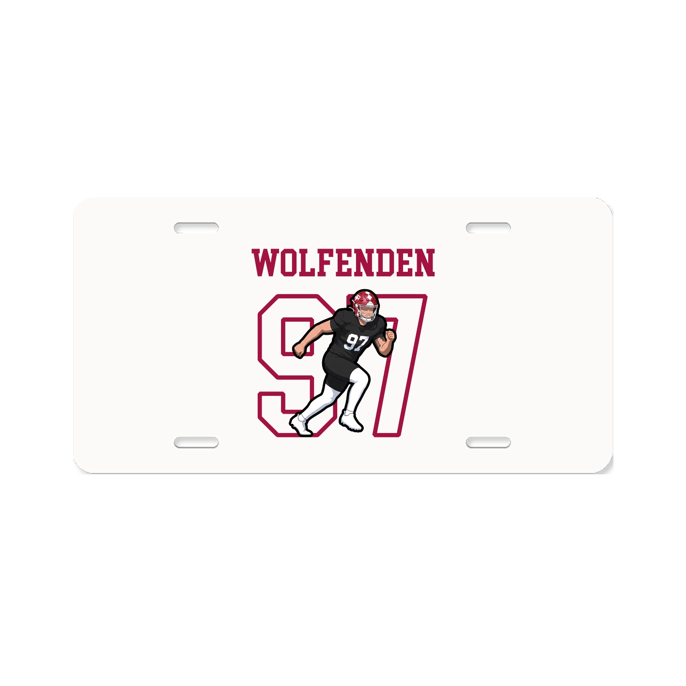 License Plate — Shirsey in Classic