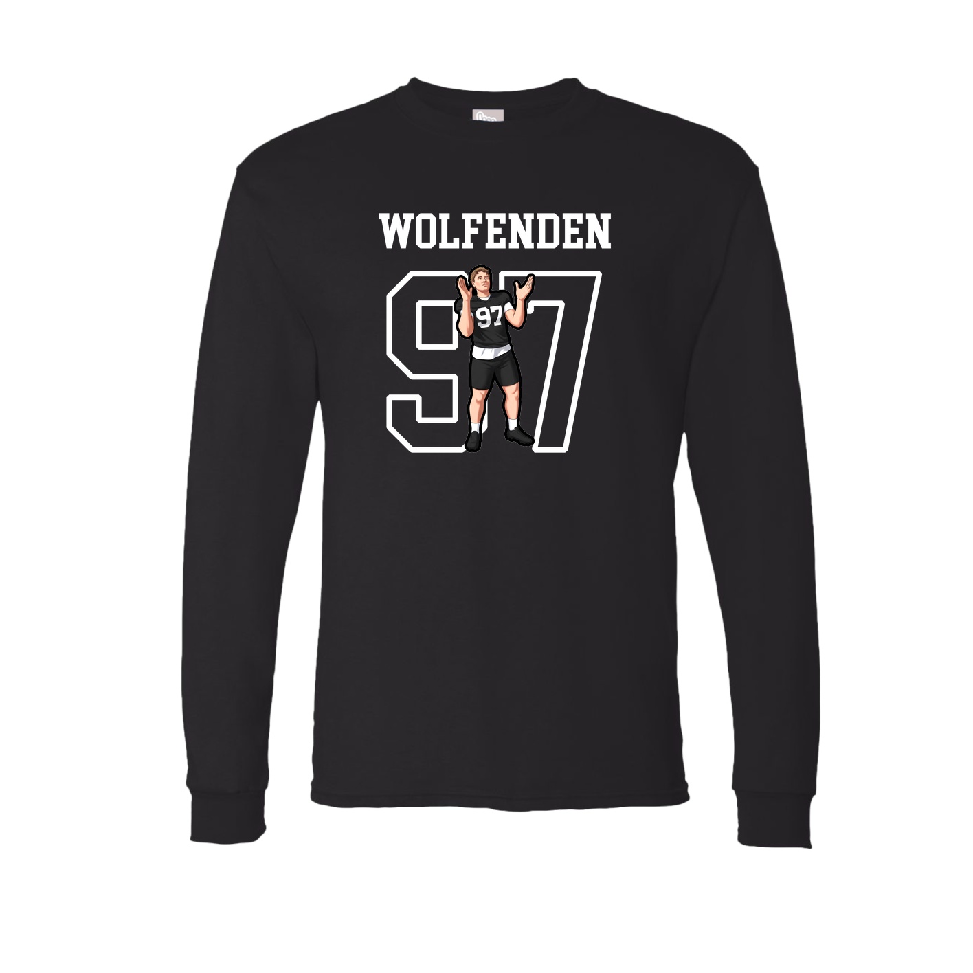 Long Sleeve Tee — Shirsey in Black