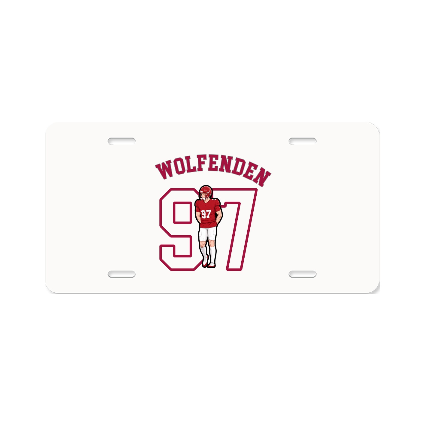 License Plate — Shirsey Arch in Classic