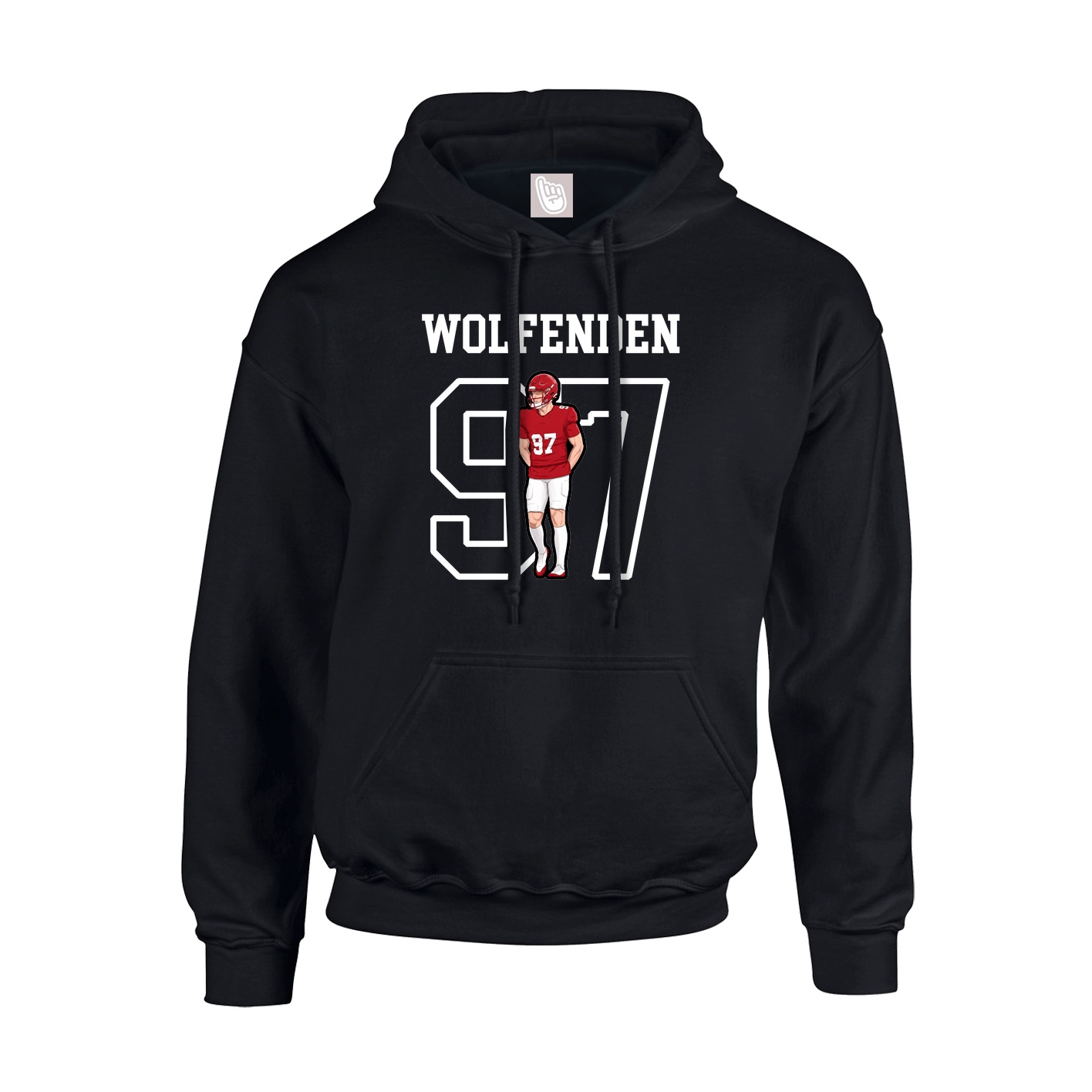 Youth Hoodie — Shirsey in Black