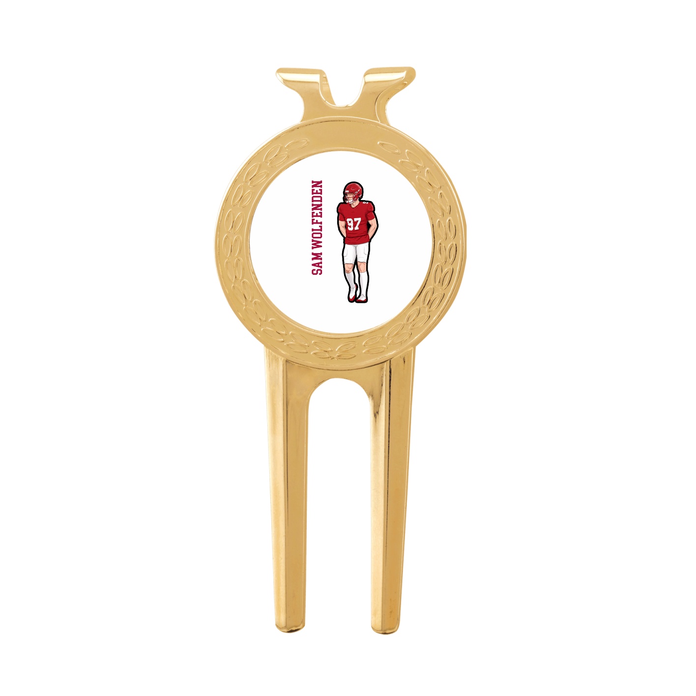 Divot Tool with Ball Marker — Name Vertical in Classic