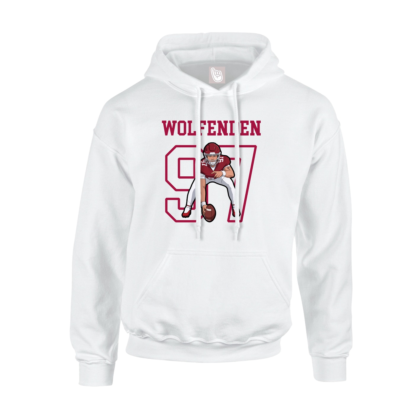 Youth Hoodie — Shirsey in White