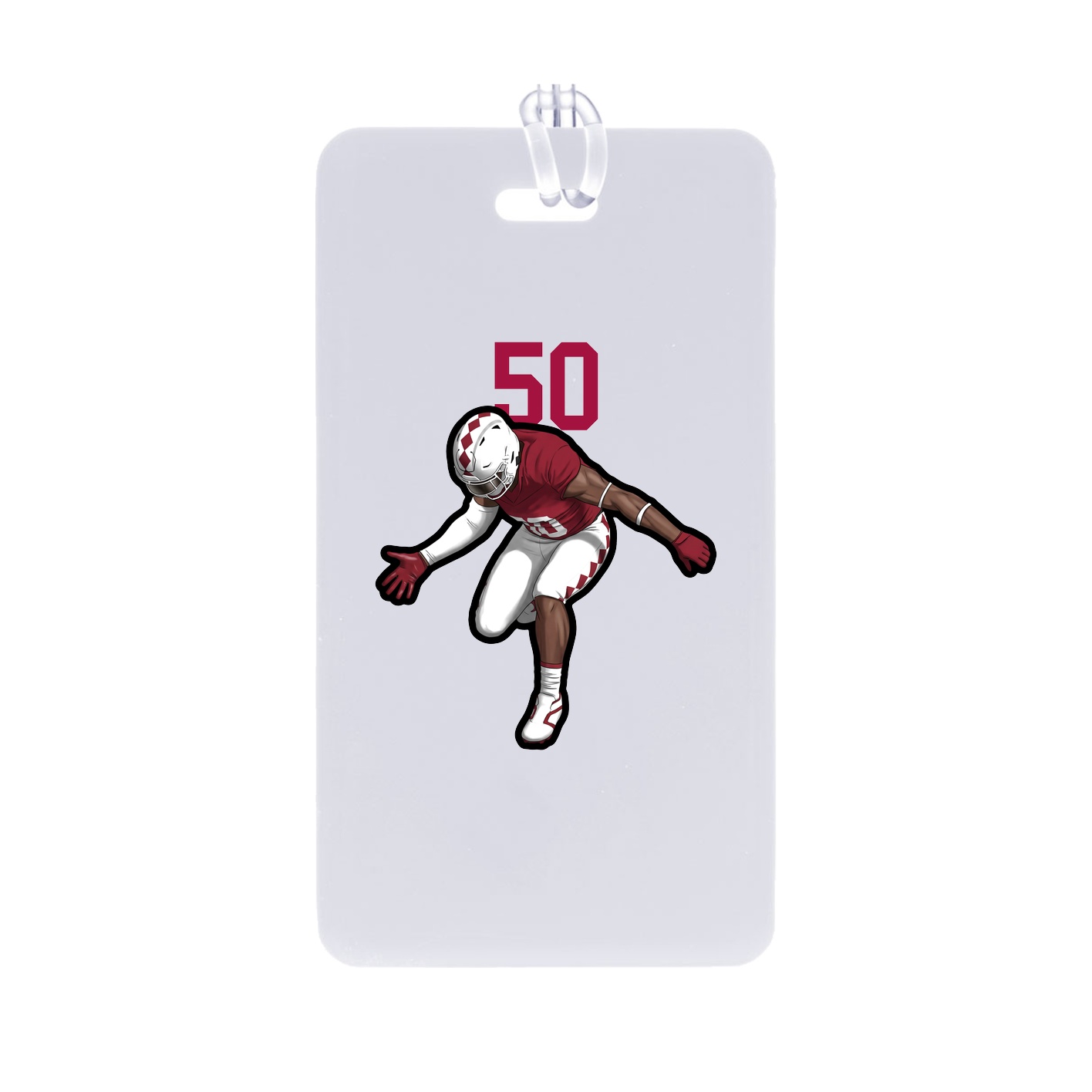 Bag Tag — Number Top in Classic