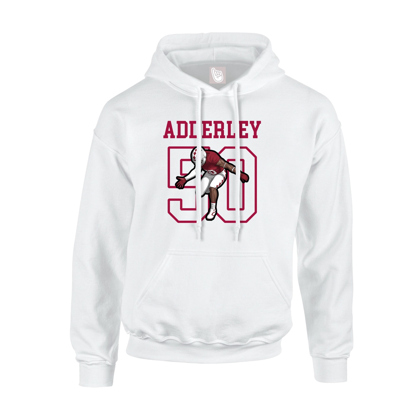 Youth Hoodie — Shirsey in White