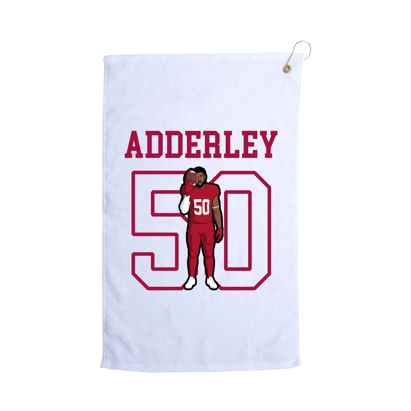 Golf Towel — Shirsey in White