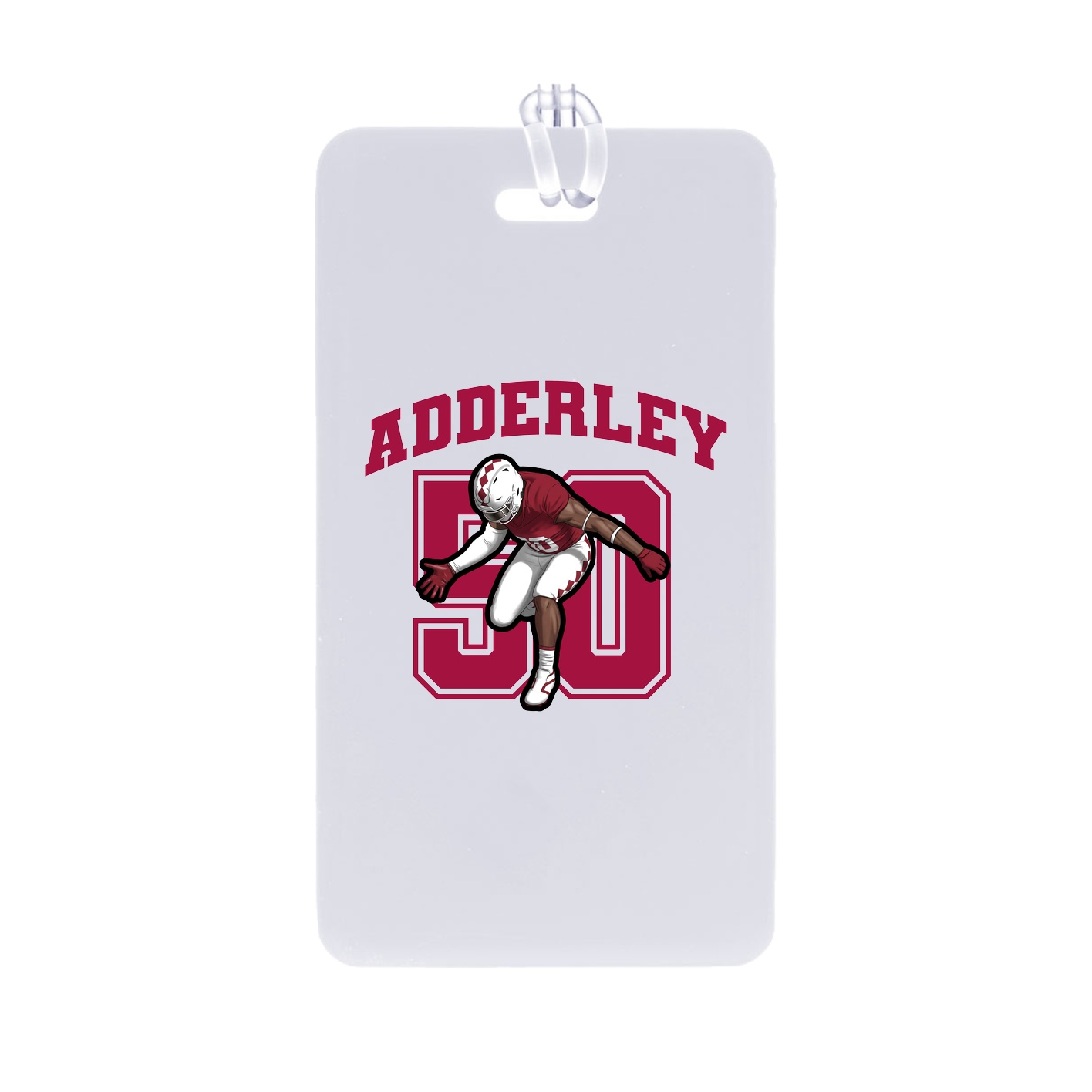 Bag Tag — Number in Classic