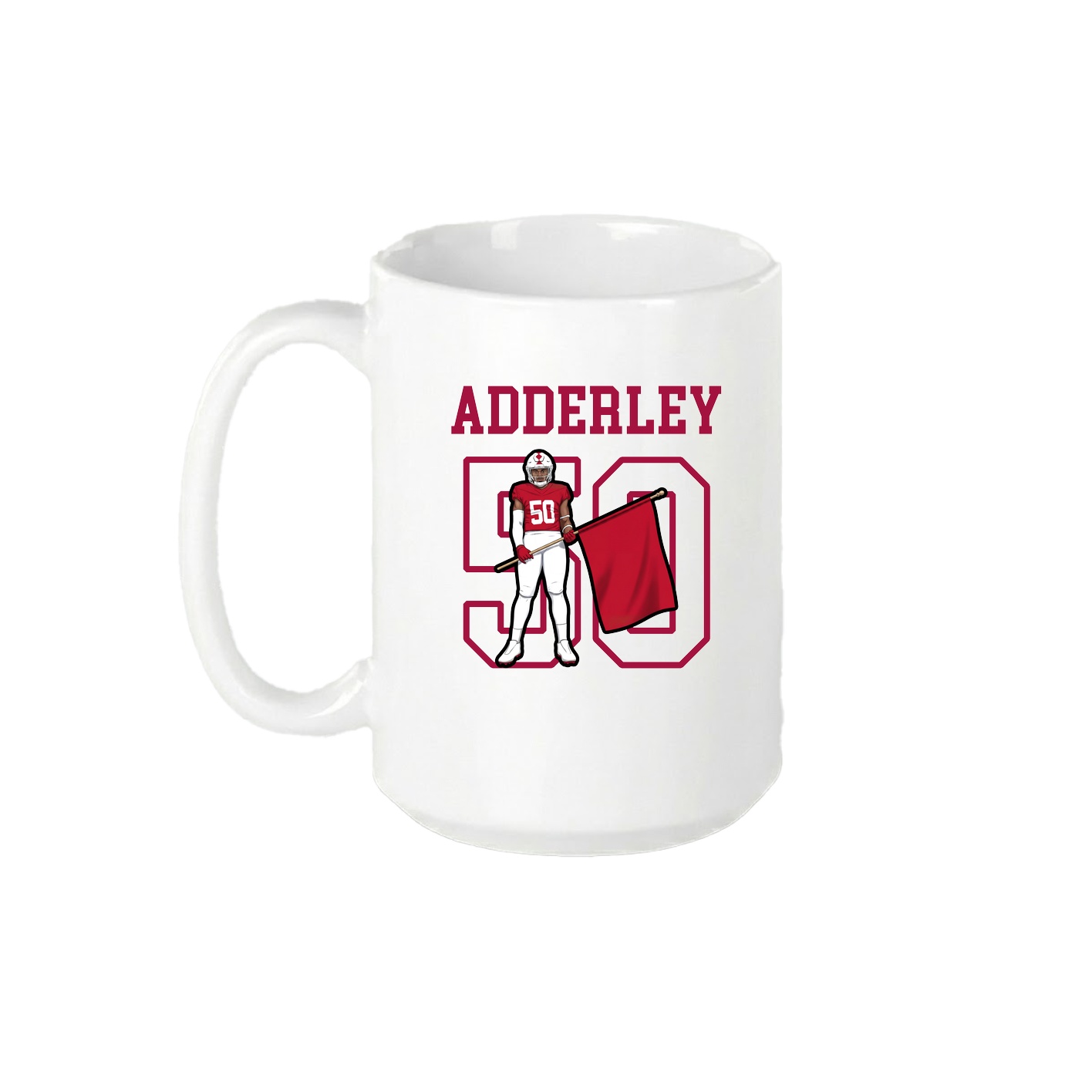 15oz Coffee Mug — Shirsey in White