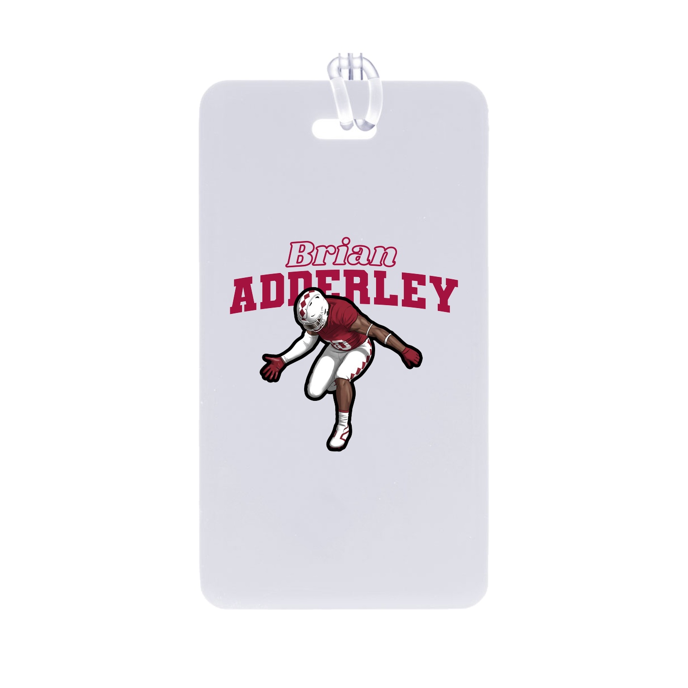 Bag Tag — Name Arch in Classic