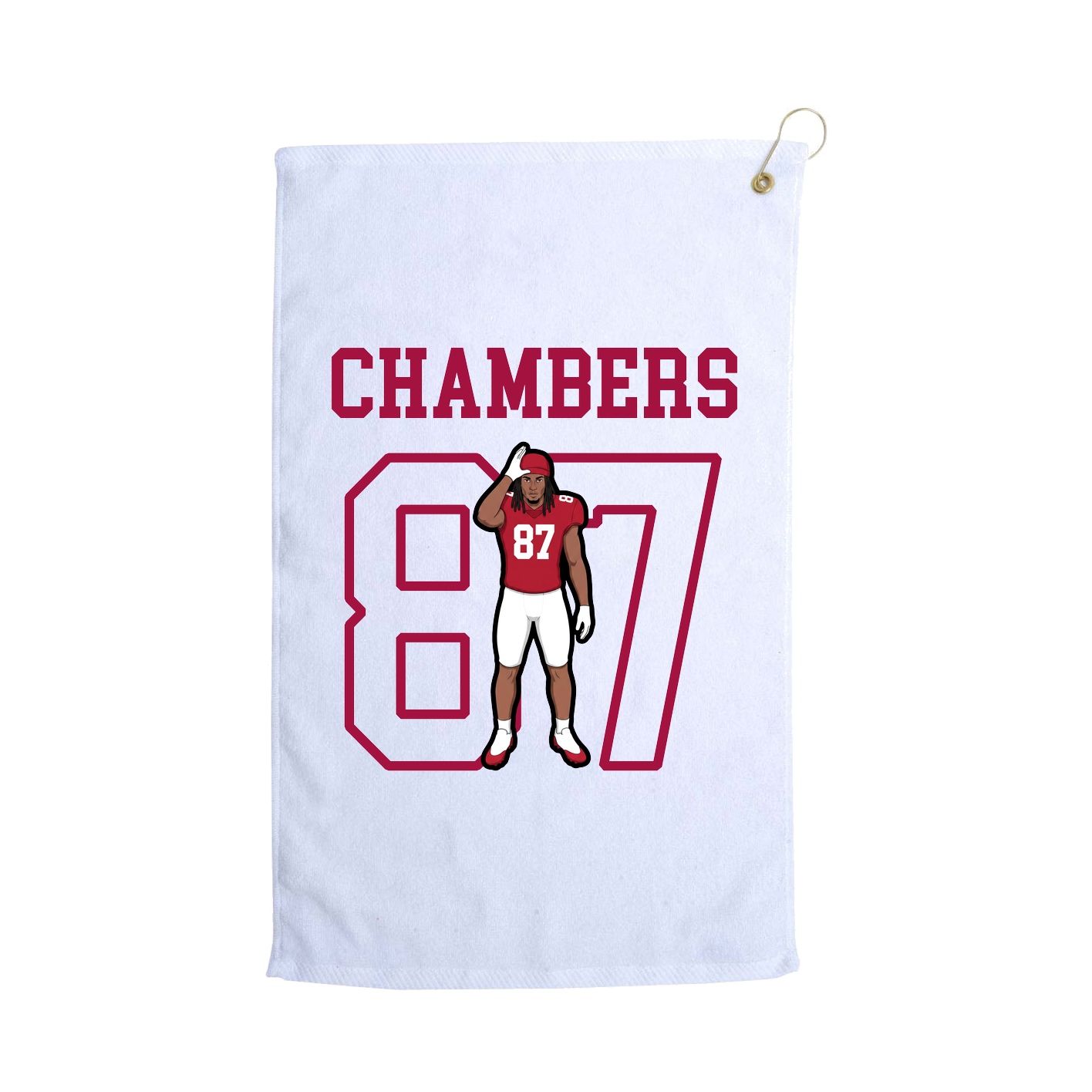 Golf Towel — Shirsey in White