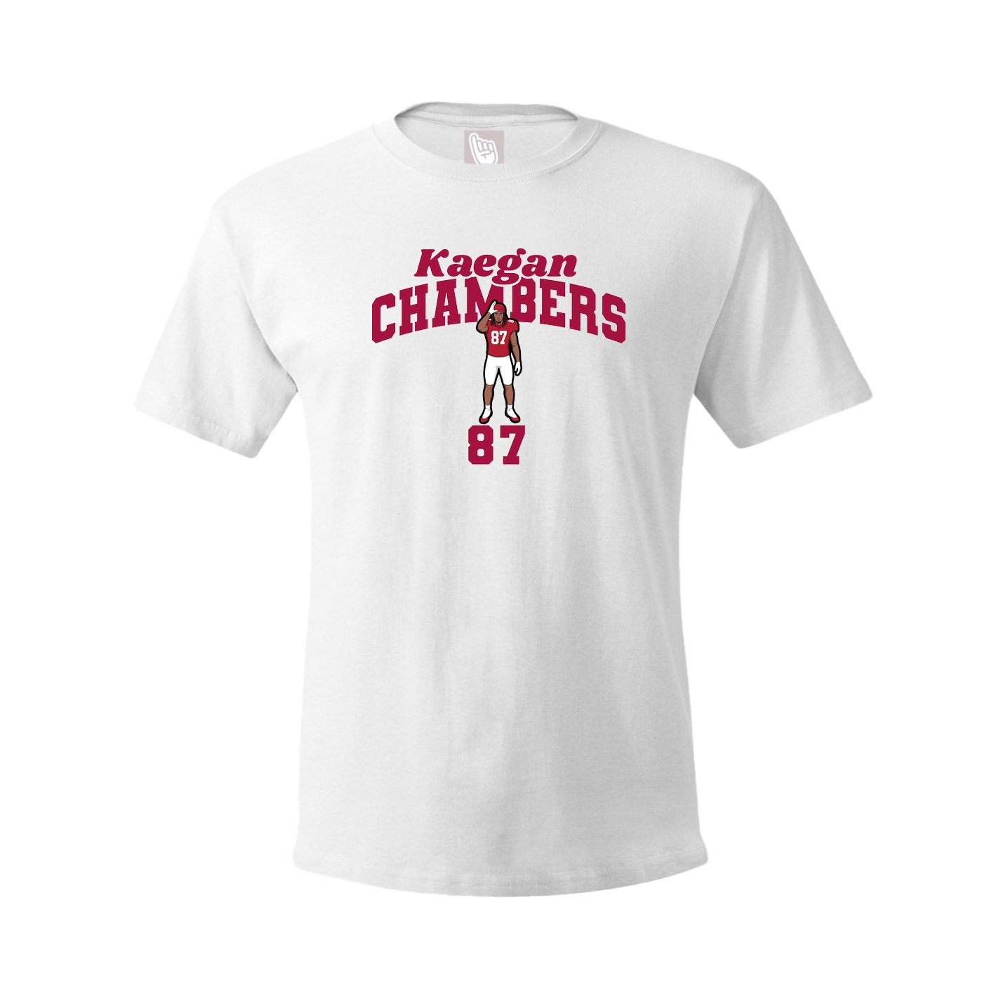 Tee — Signature Arch in White