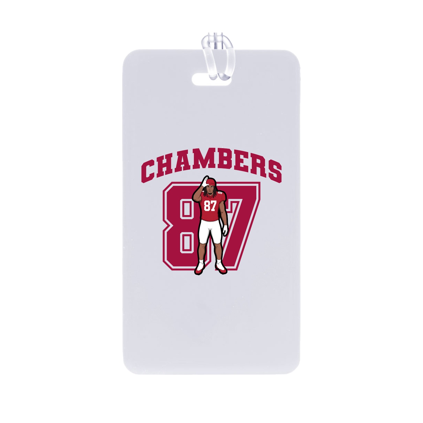 Bag Tag — Number in Classic