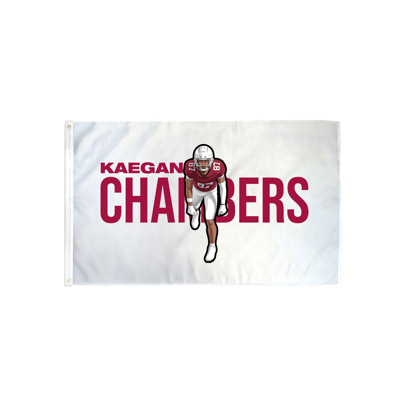 3x5 Flag — Player Name in Classic