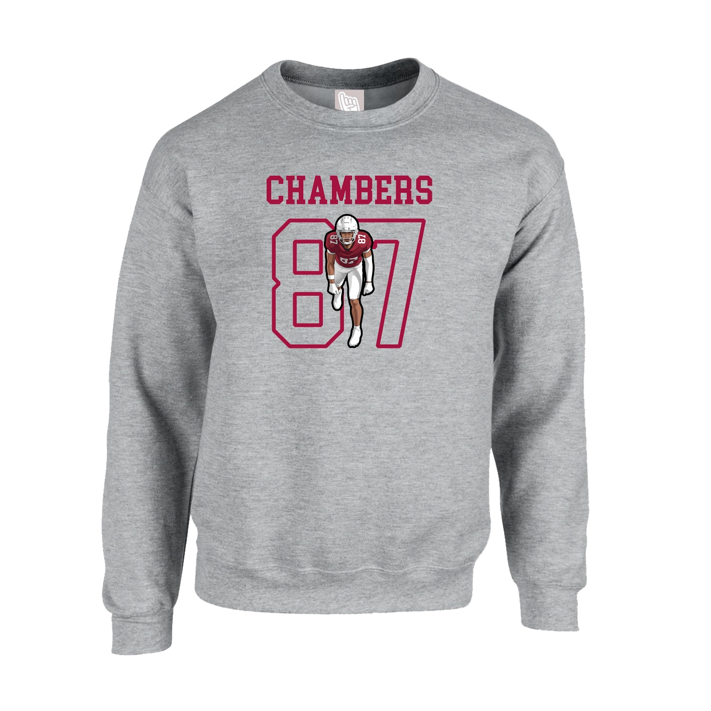 Fleece Crew — Shirsey in Grey