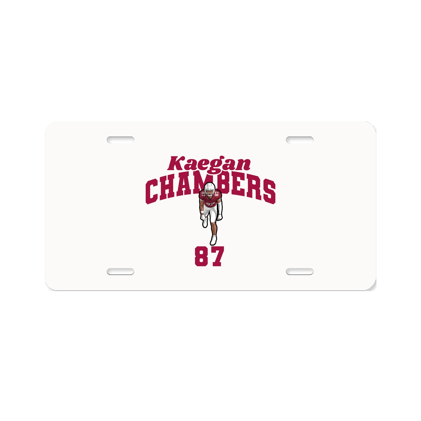 License Plate — Signature Arch in Classic