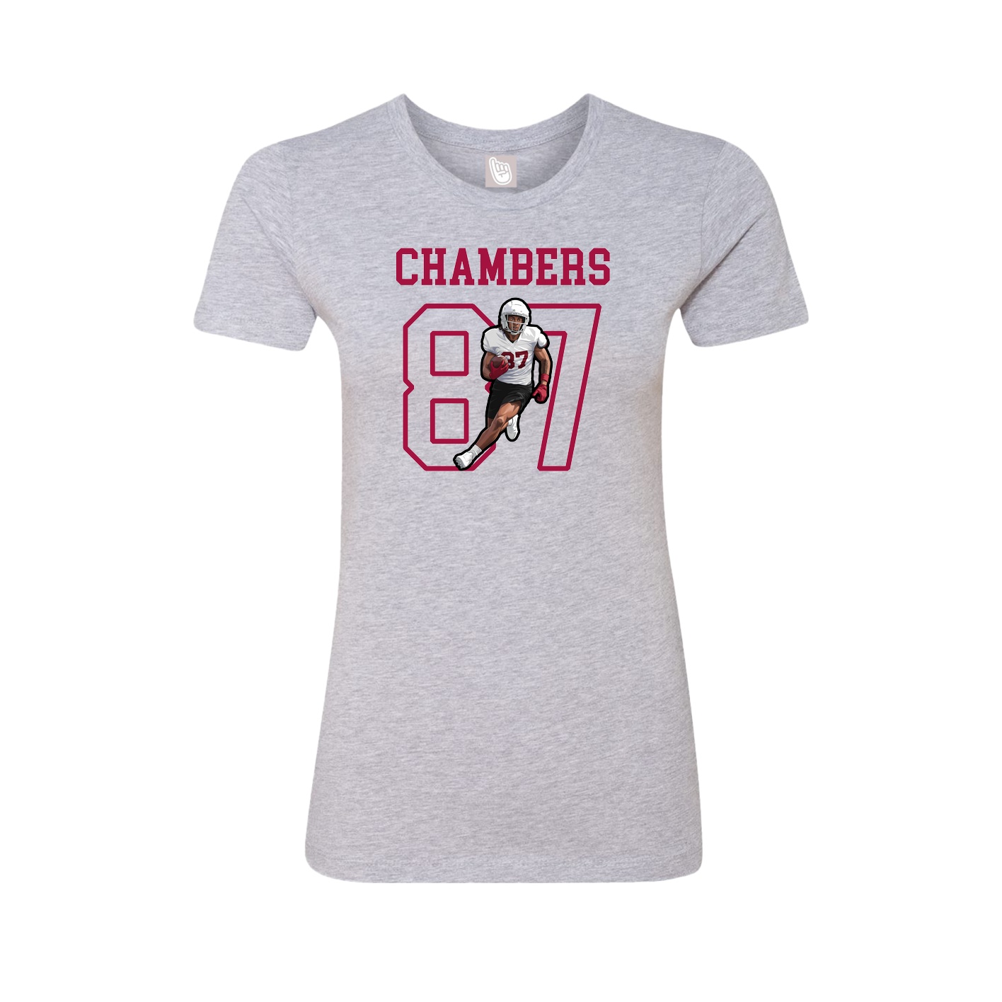 Fitted Women's Tee — Shirsey in Grey