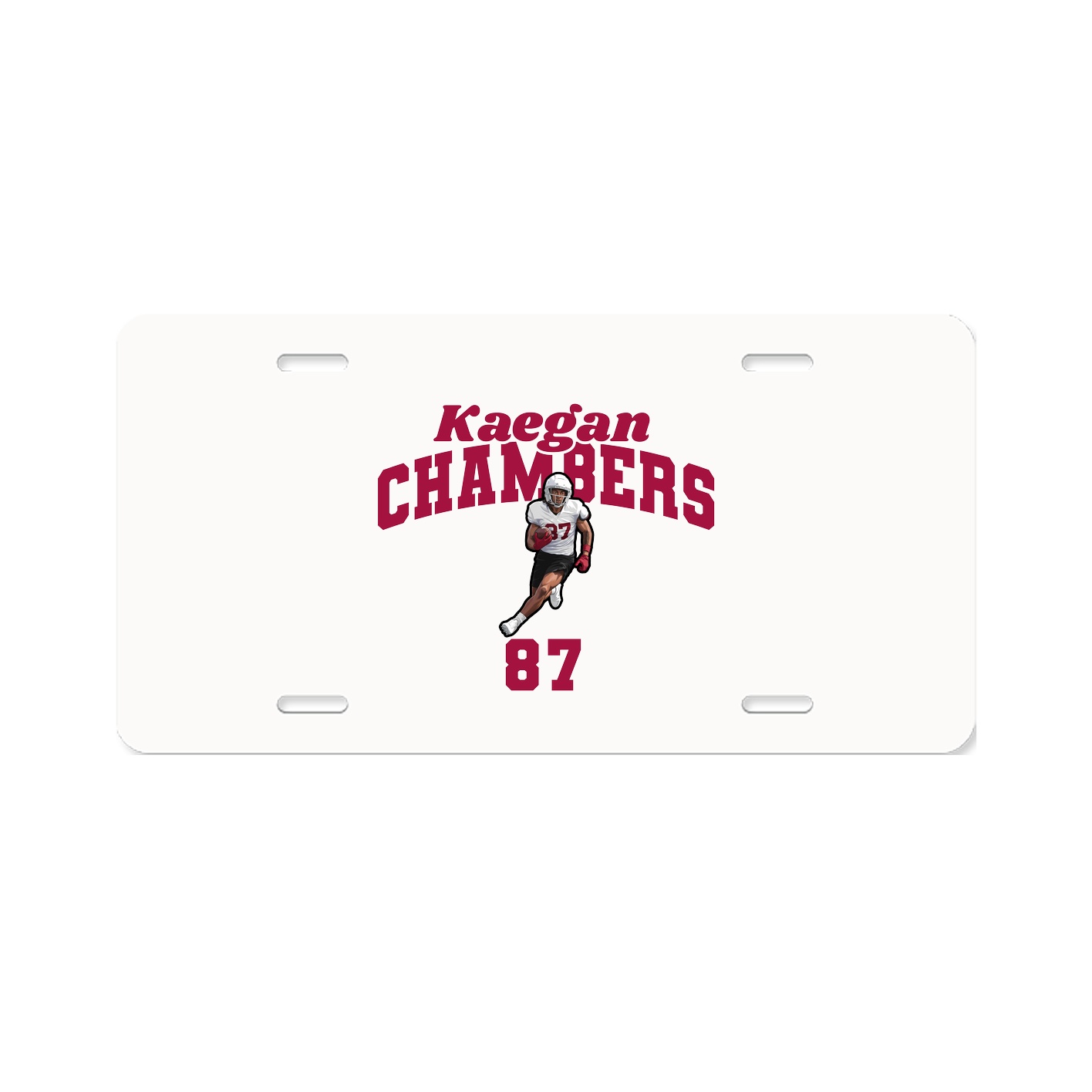 License Plate — Signature Arch in Classic