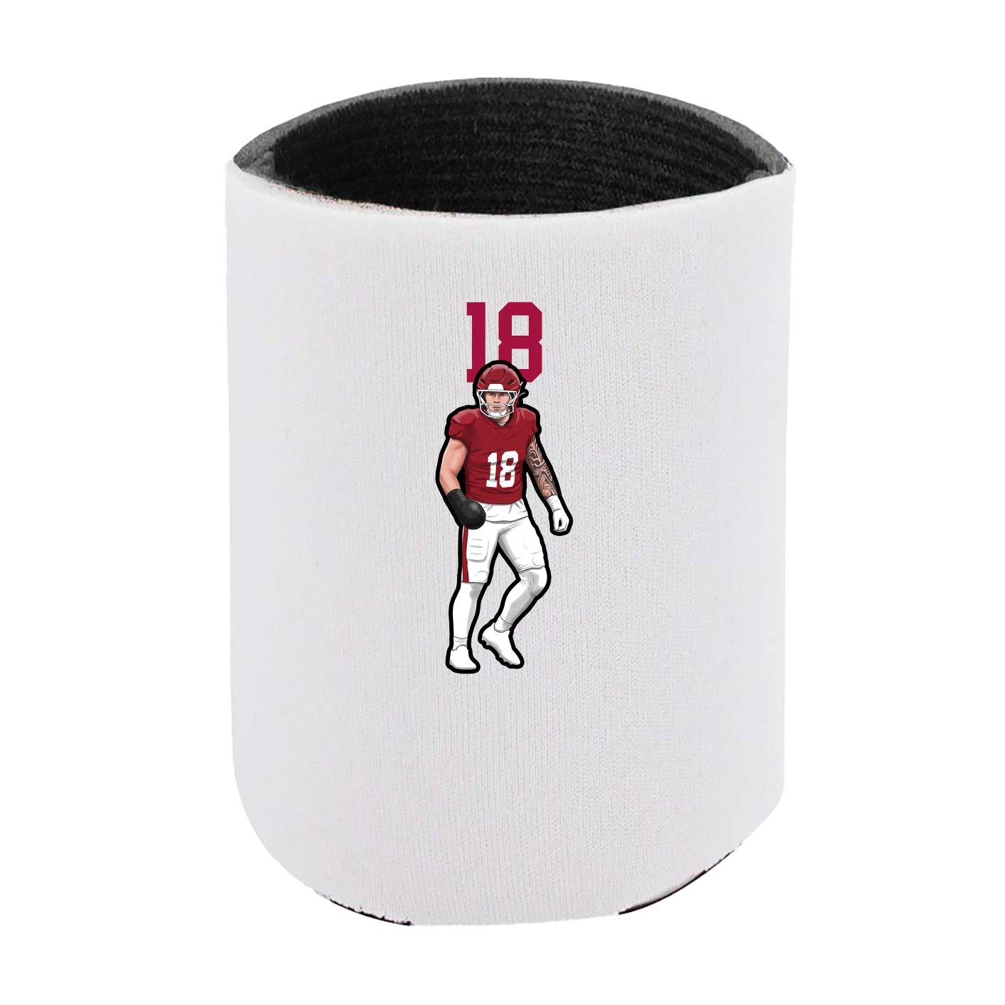 Can Holder — Number Top in White