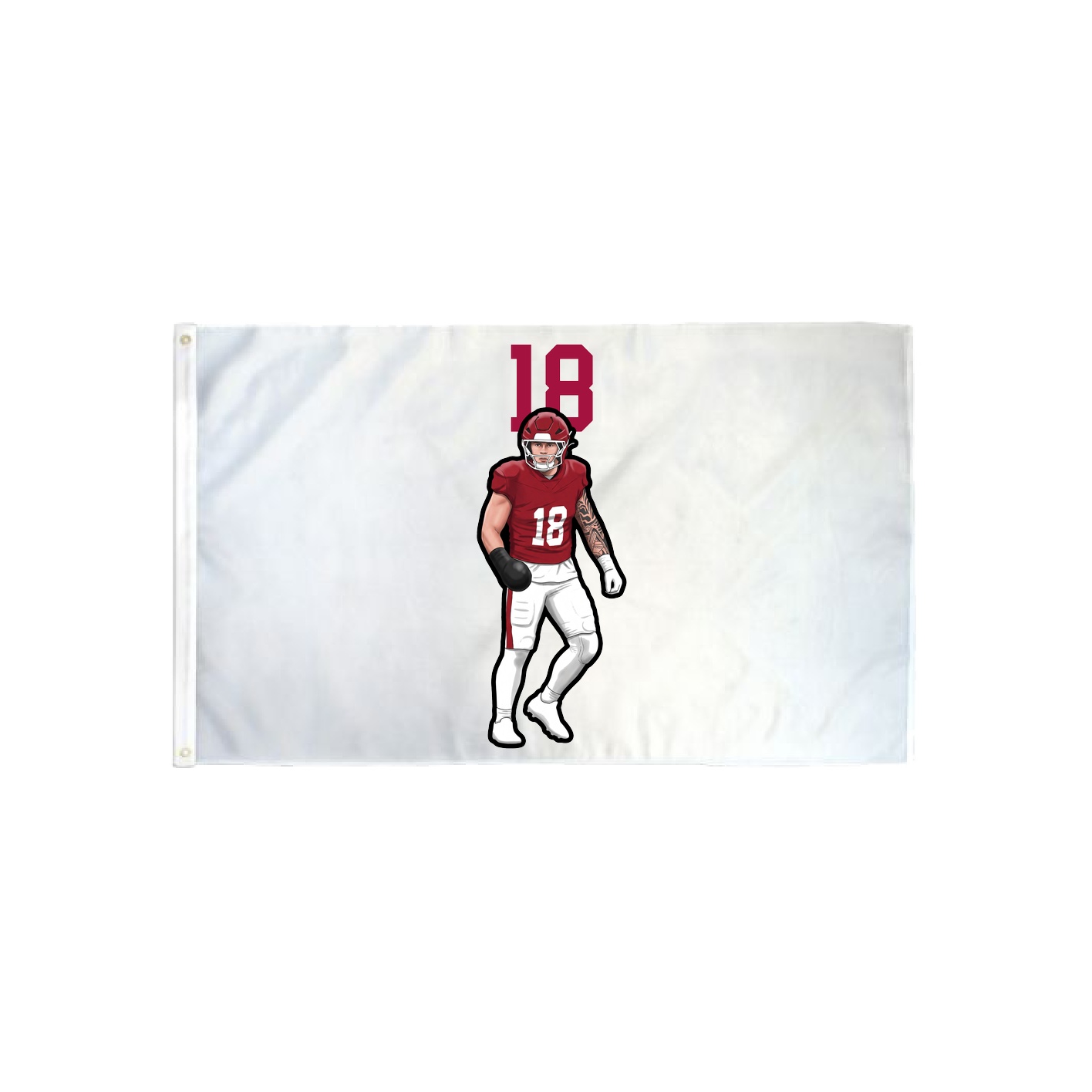 3x5 Flag — Number Top in Classic