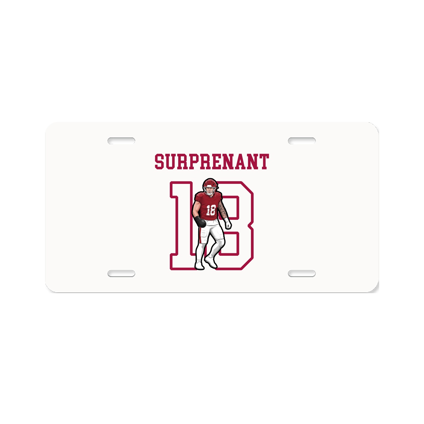 License Plate — Shirsey in Classic