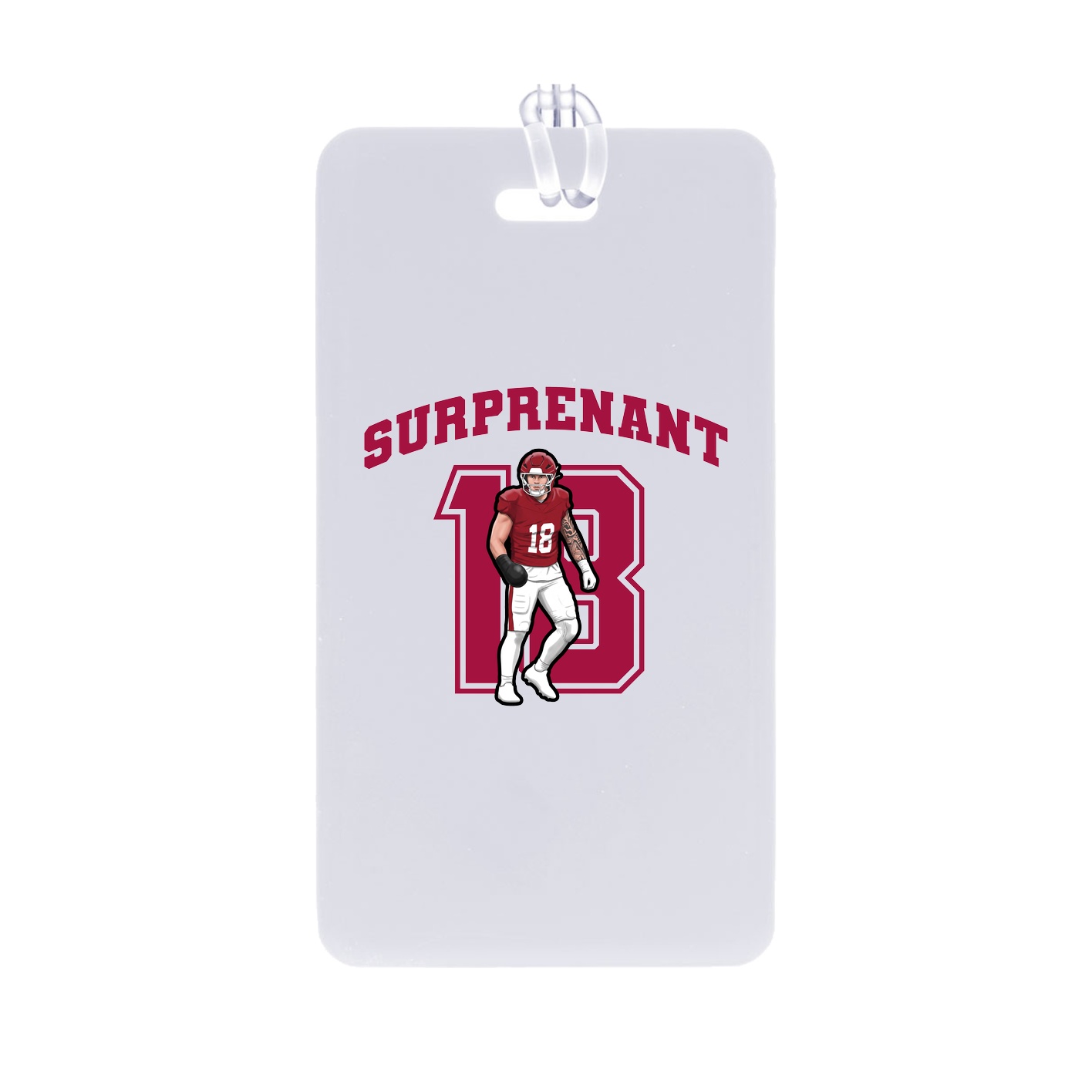Bag Tag — Number in Classic