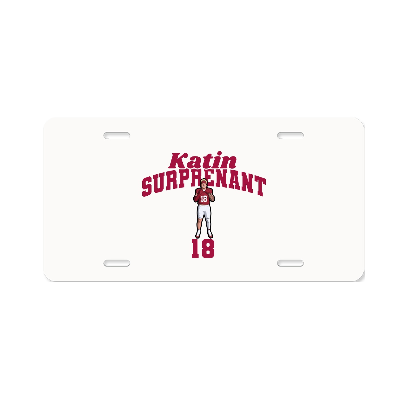License Plate — Signature Arch in Classic
